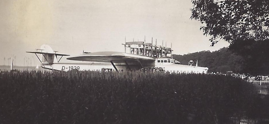 Dornier Do X (X1a) en el Müggelsee, Berlín, mayo de 1932