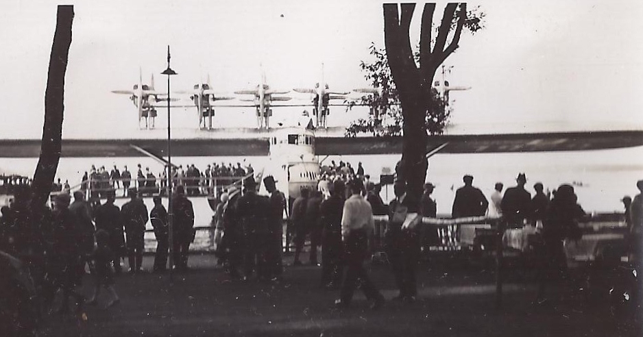 Dornier Do X (X1a) en el Müggelsee, Berlín, mayo de 1932 (segunda vista)