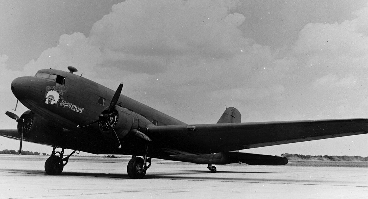 Douglas C-42 (SN 38-503) Big Chief, Frontalansicht
