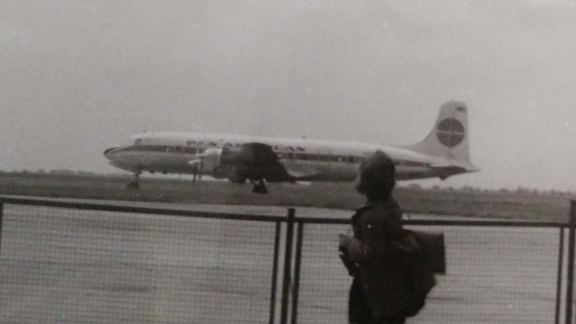 Douglas DC-6 de Pan Am en Hannover