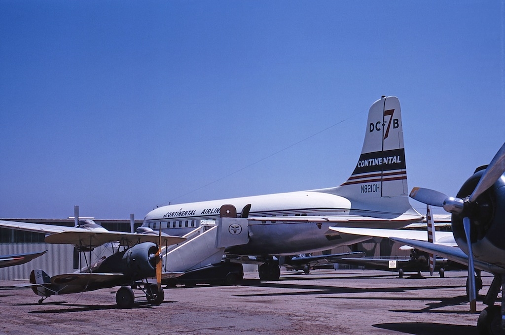 Douglas DC-7B, Continental Airlines JP