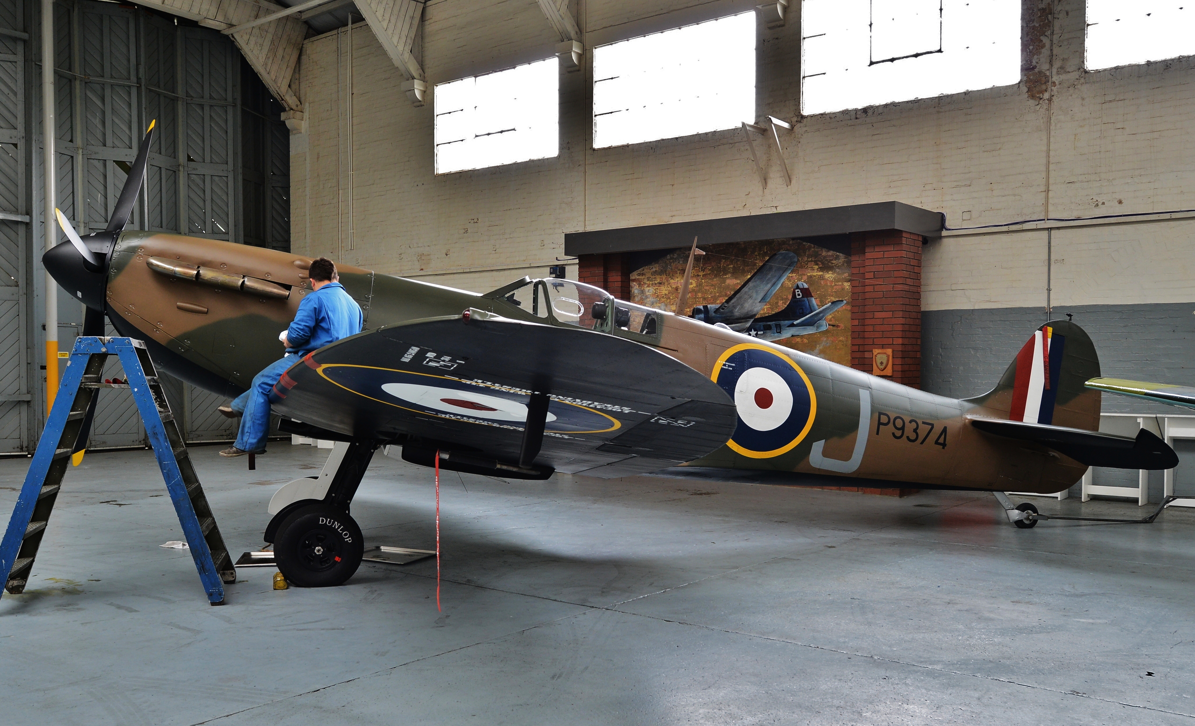 Imperial War Museum Duxford, Supermarine Spitfire Mark 1 - geograph.org.uk