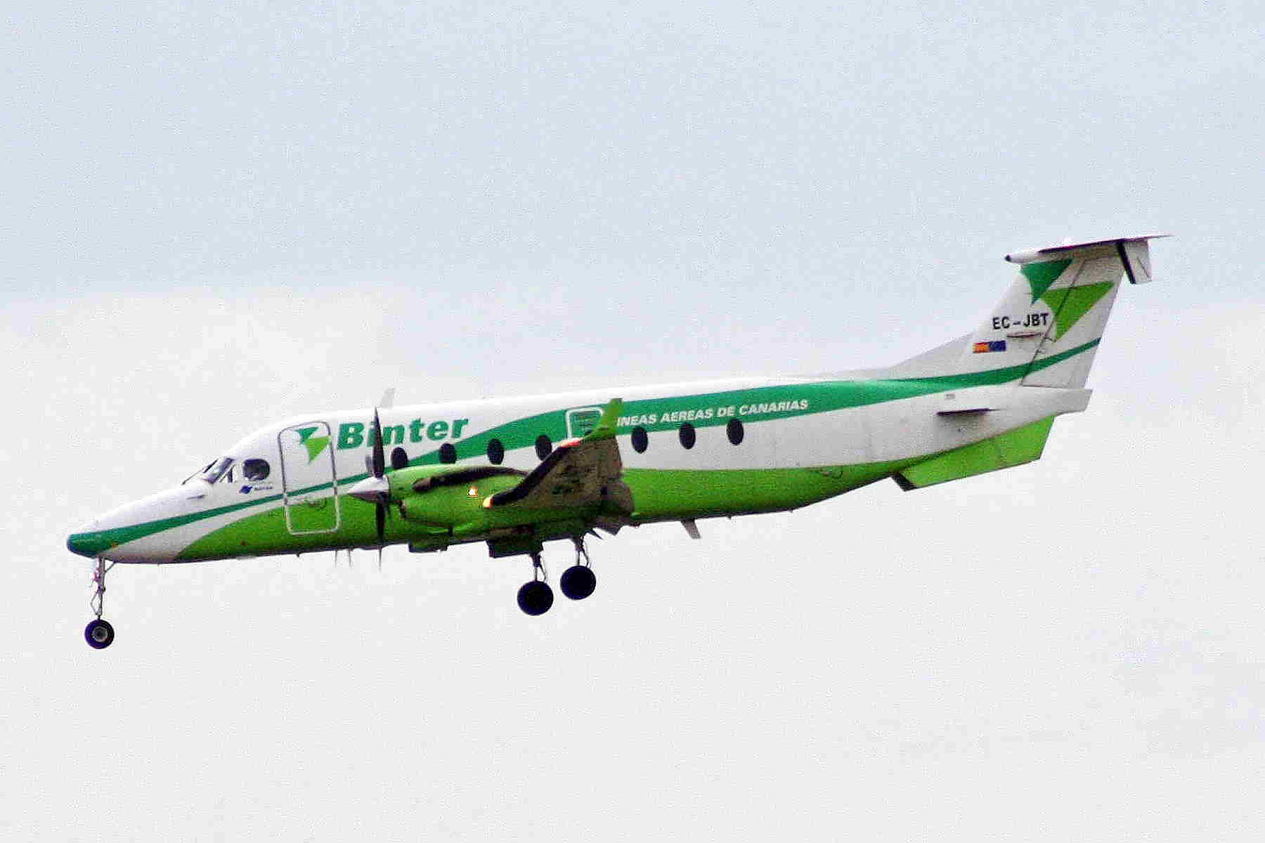 EC JBT Beech 1900D Binter Canarias LPA 05FEB07