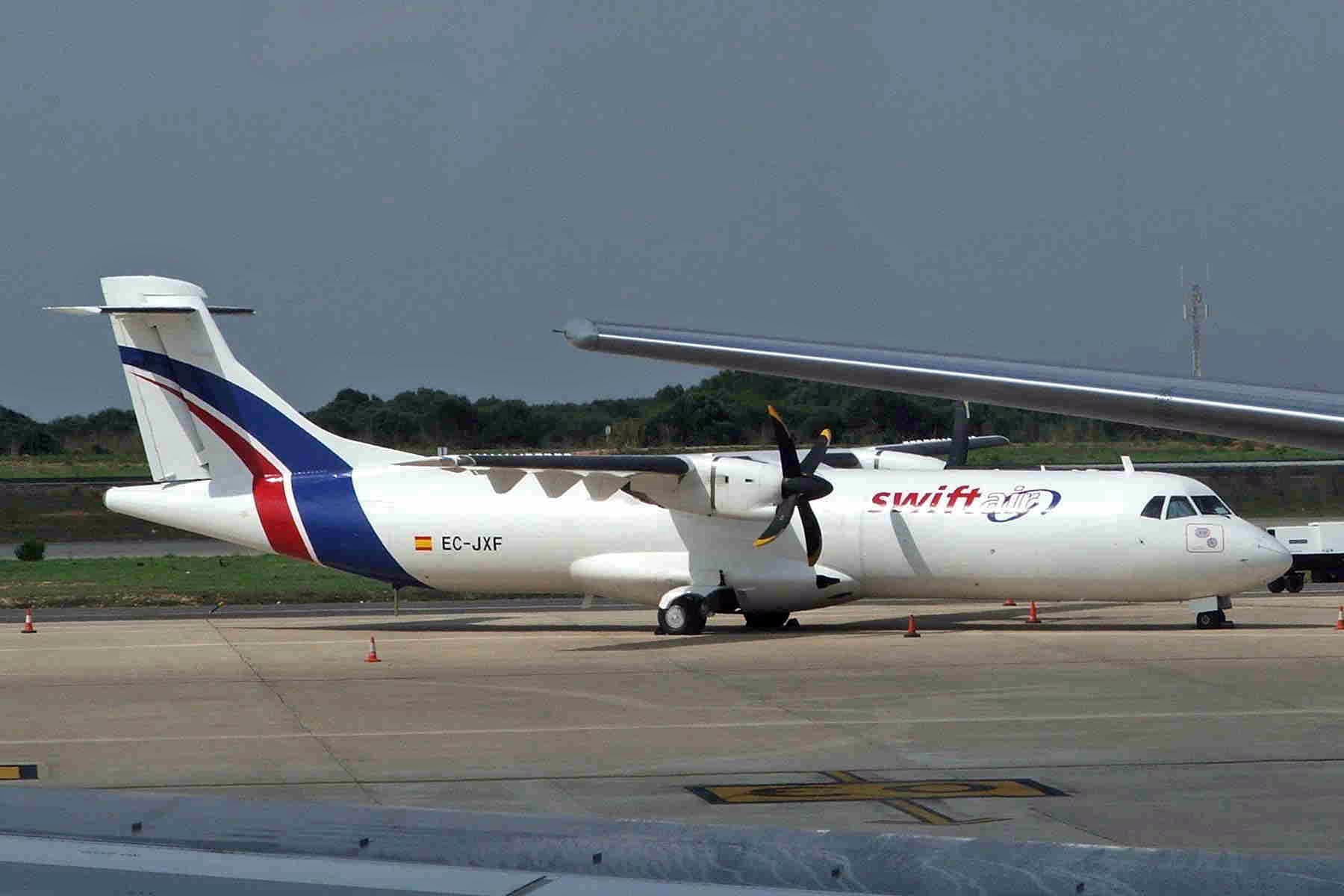 EC JXF ATR 72-211(F) Swift Air, Málaga, 2006