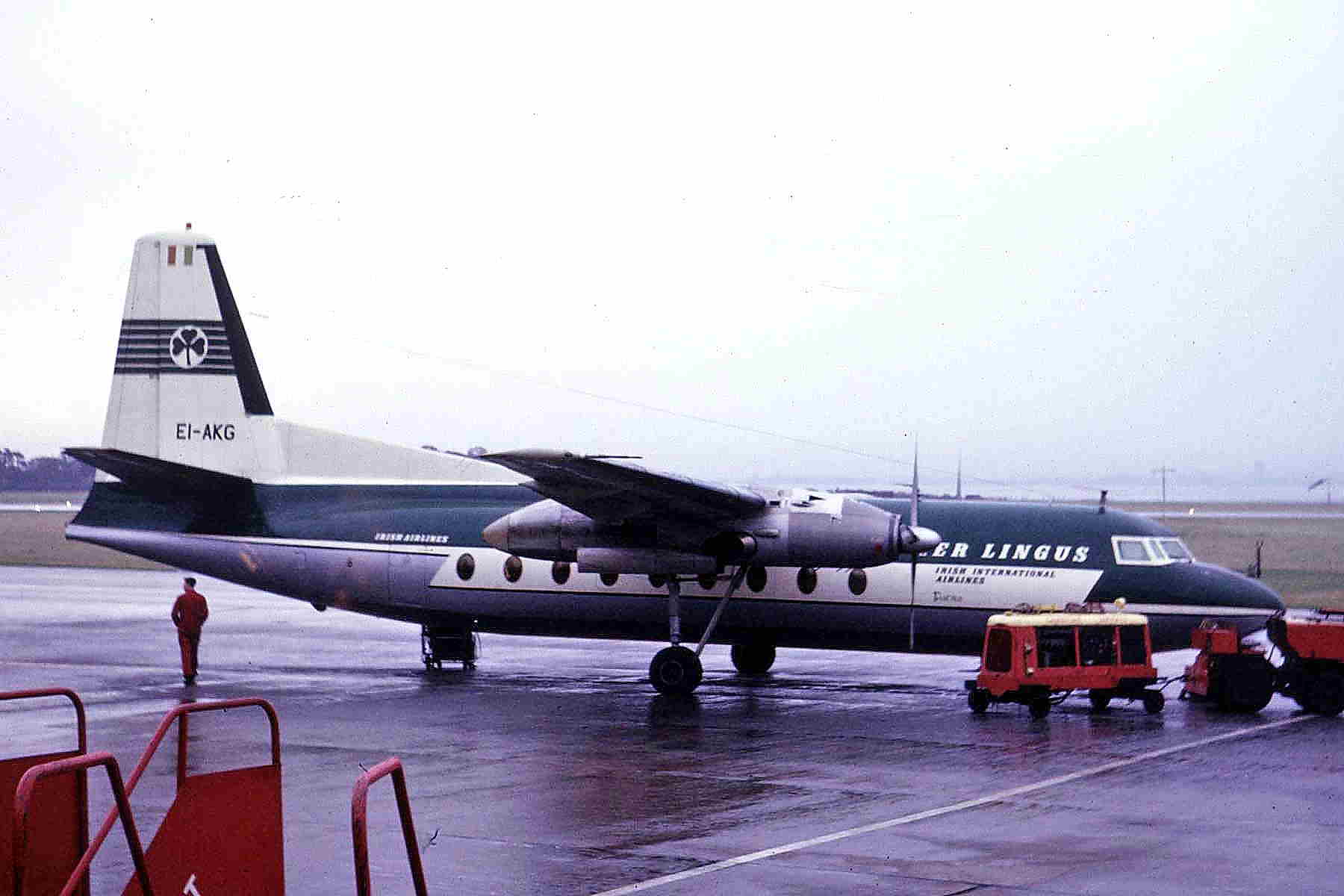 EI AKG F 27 Friendship 100 Aer Lingus LPL 14OCT64
