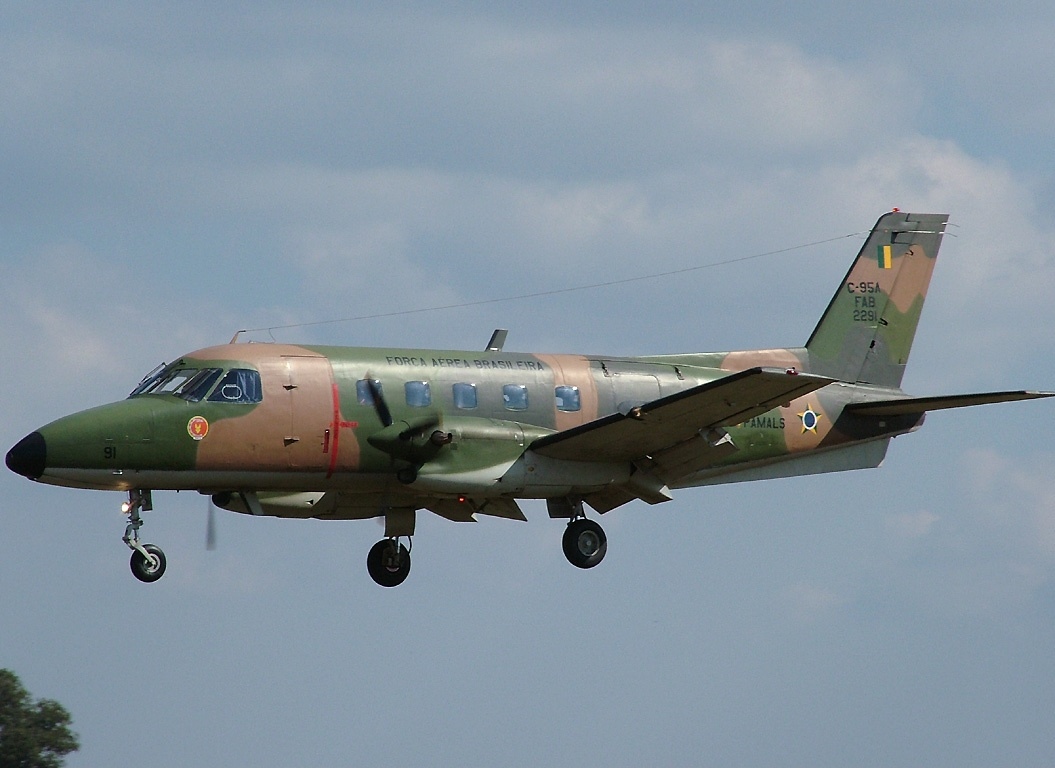 Embraer C-95A Bandeirante (EMB-110K-1), Força Aérea Brasileira, en Expo Aero Brasil 2005