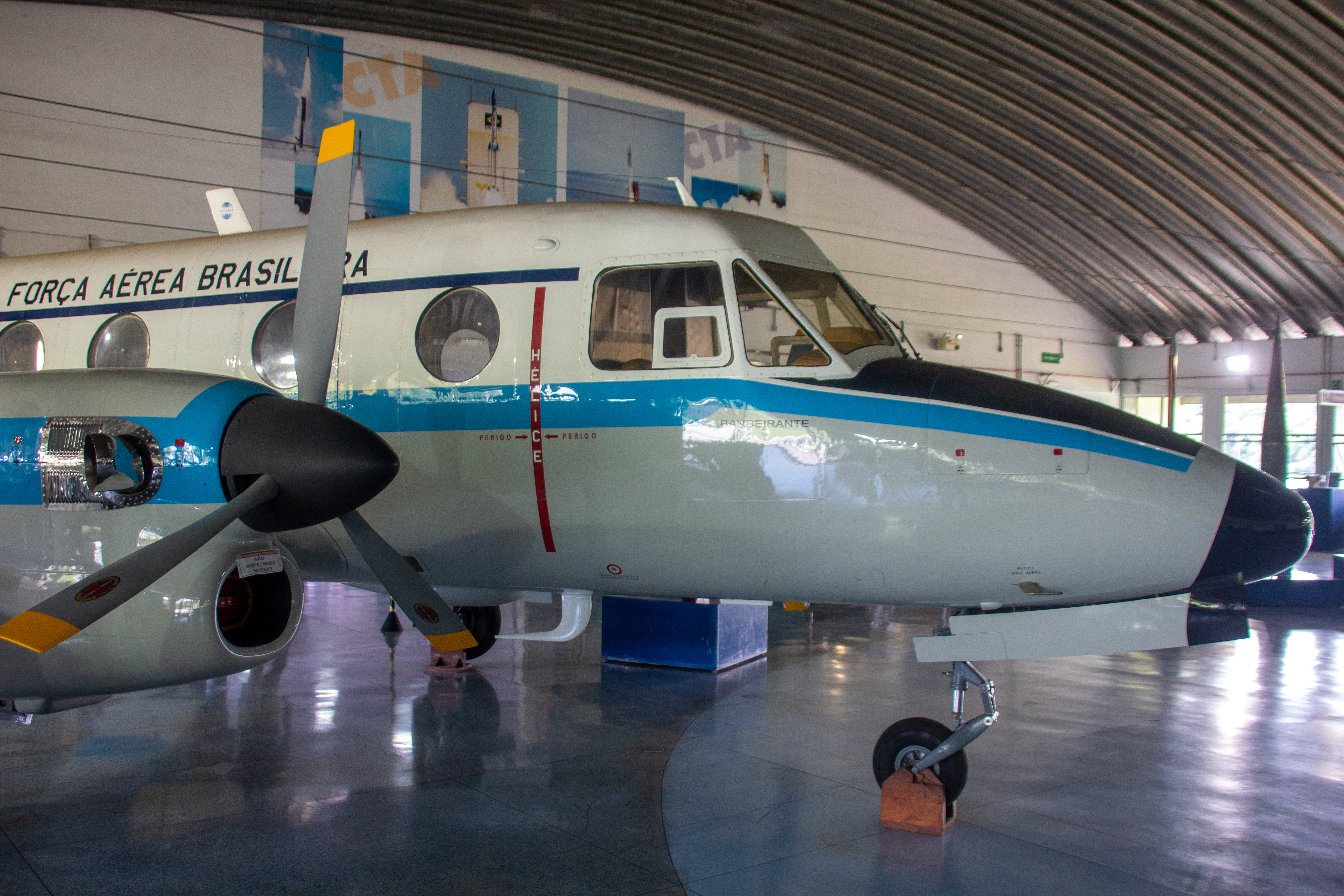 Embraer YC-95 Bandeirante en el Memorial Aeroespacial Brasileño 2019 (3)