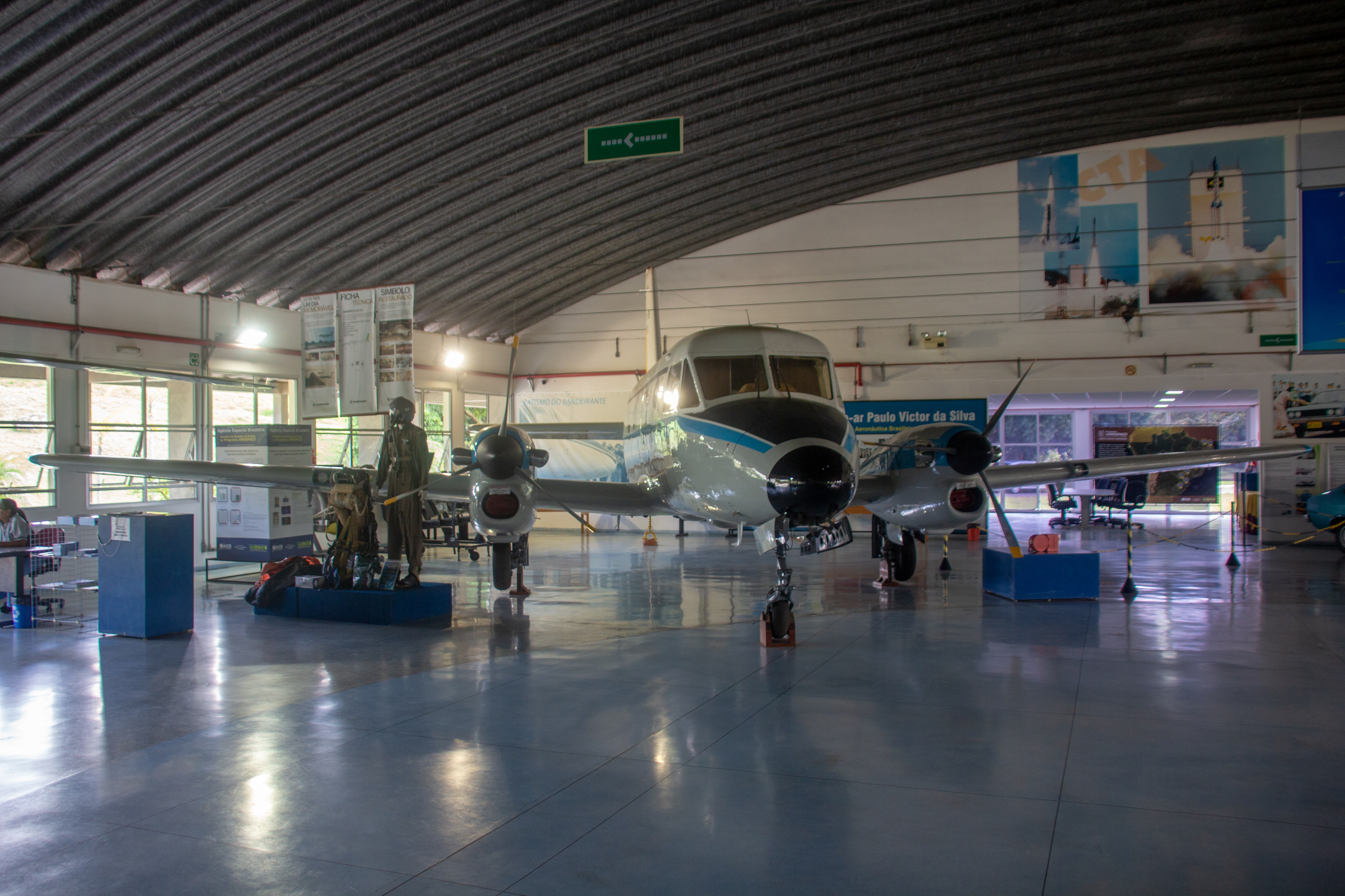 Embraer YC-95 Bandeirante al Memoriale Aerospaziale Brasiliano 2019 (4)