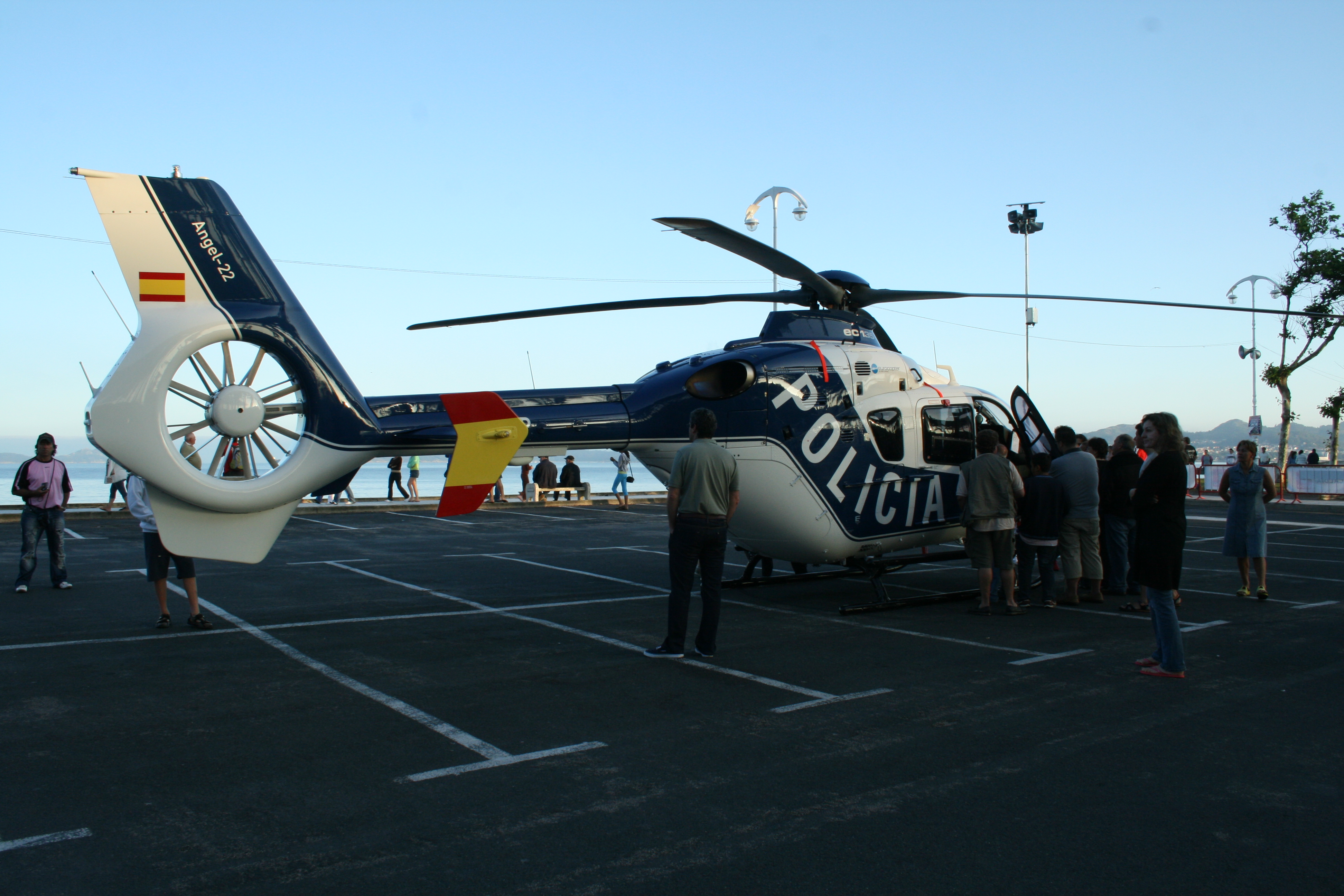 Eurocopter EC-135-P2 de la Policía Nacional "Ángel 22