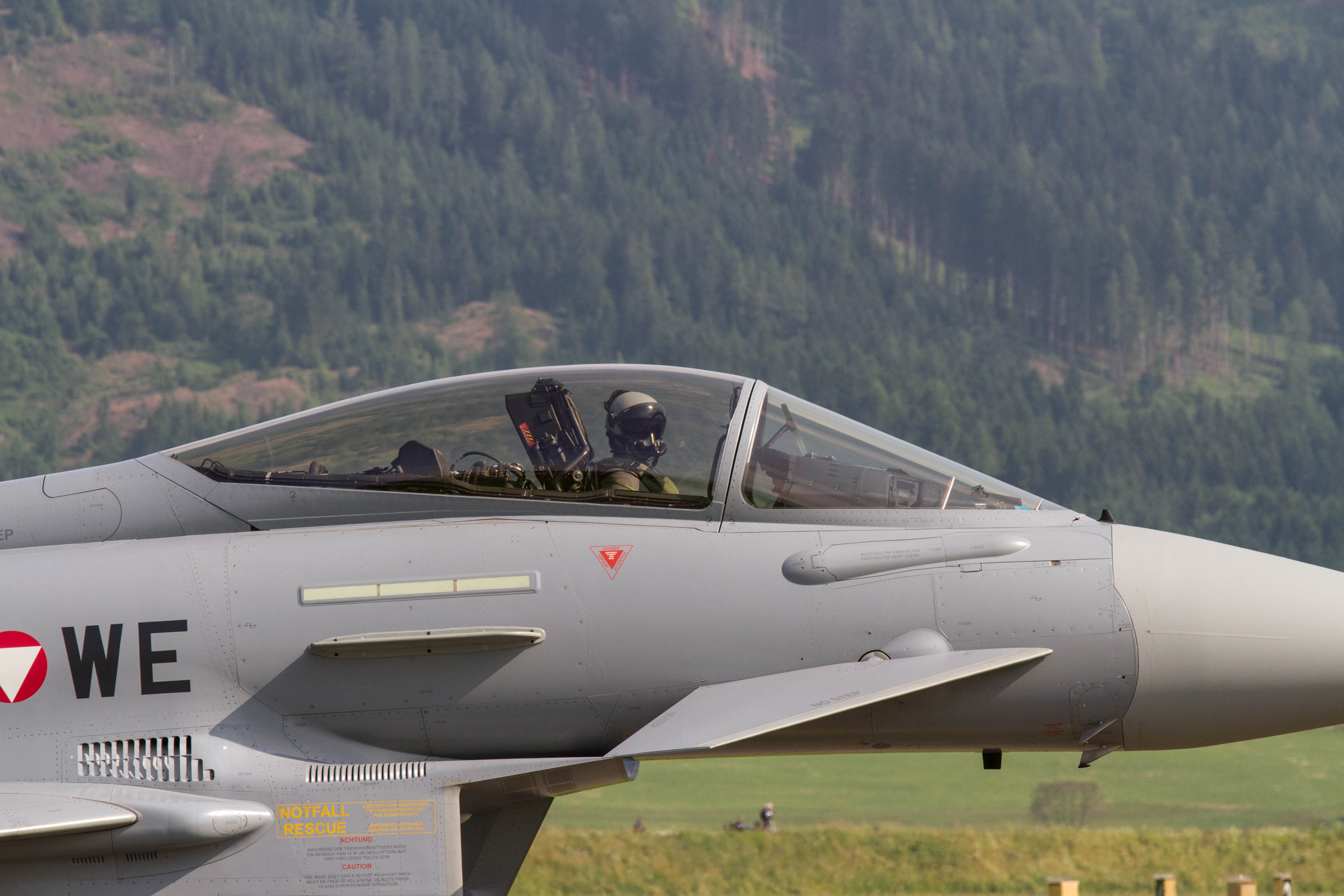 Eurofighter Typhoon Austria 7L WE, abitacolo