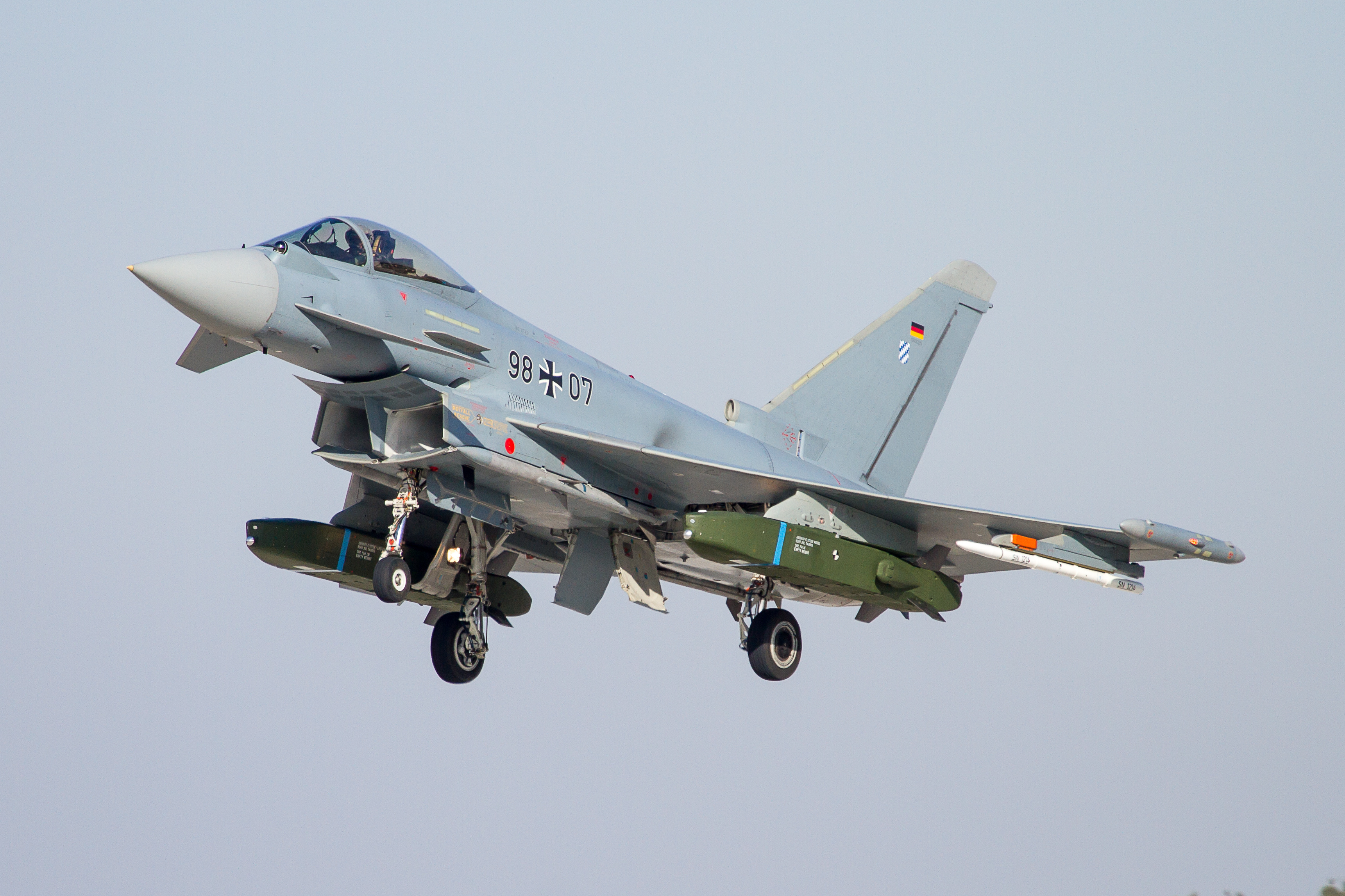 Eurofighter Typhoon IPA 7 con TAURUS, avvicinamento finale ETSI n. 1