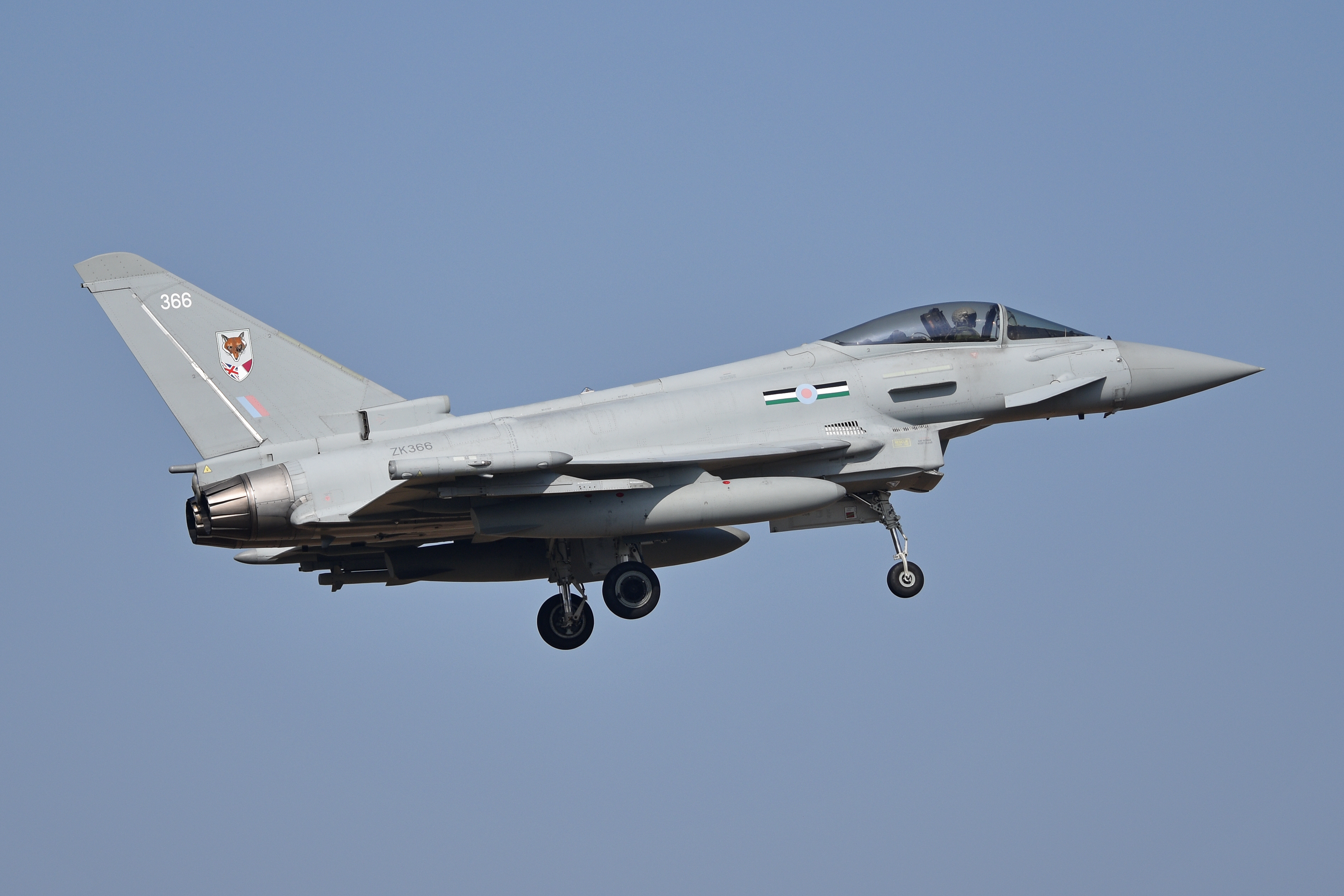 Eurofighter Typhoon Tranche 3A, Royal Air Force ZK366