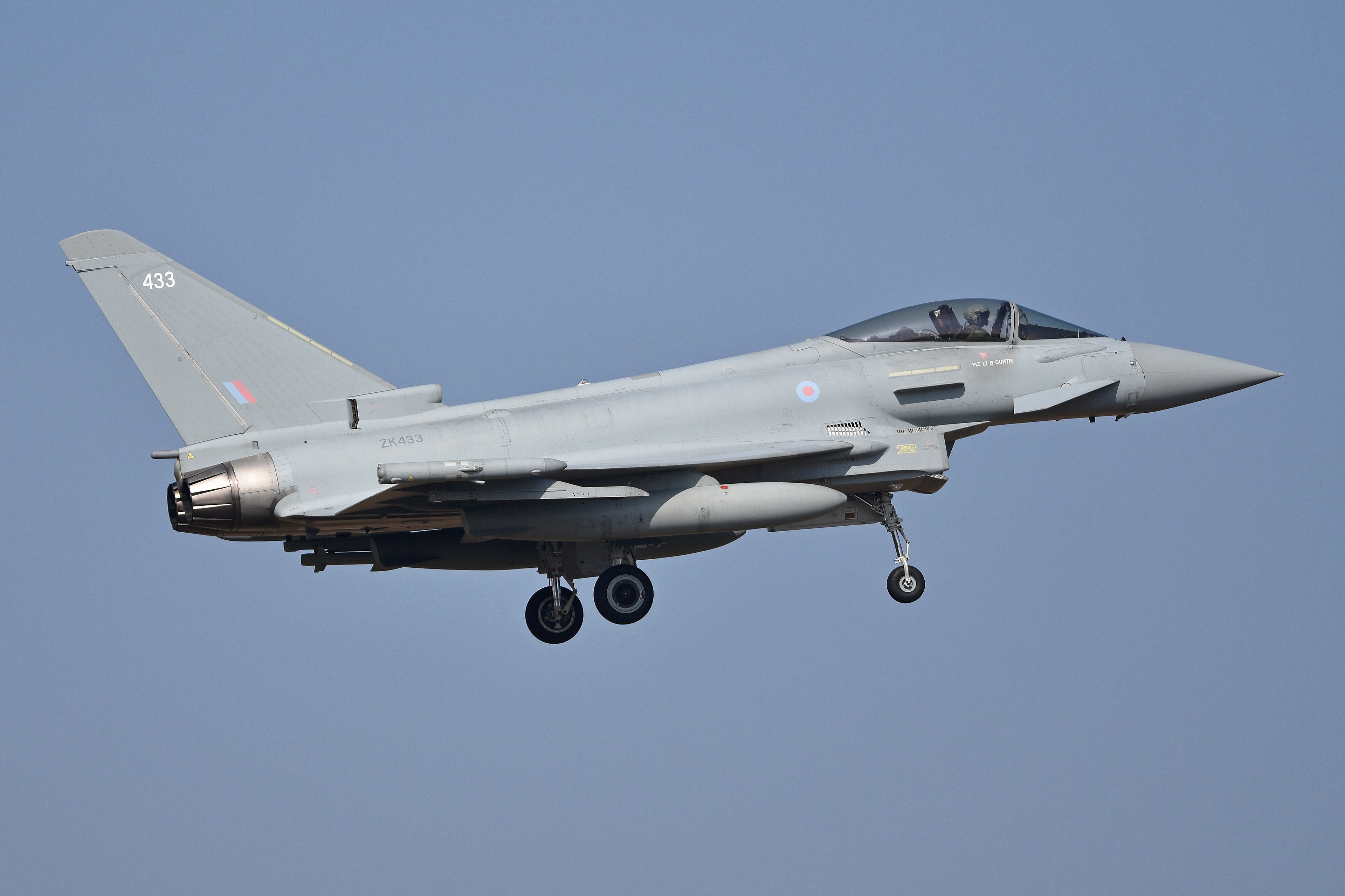 Eurofighter Typhoon Tranche 3A, Royal Air Force ZK433