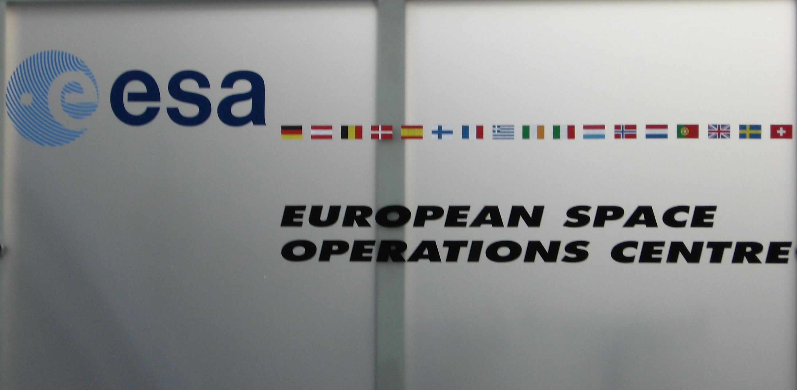 Centro europeo di controllo delle operazioni spaziali, Darmstadt: ingresso