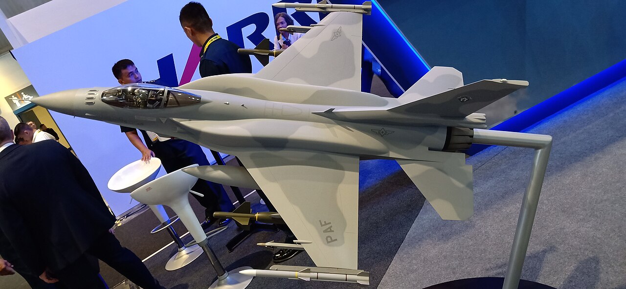 F-16V of the Pakistan Air Force at ADAS 2018