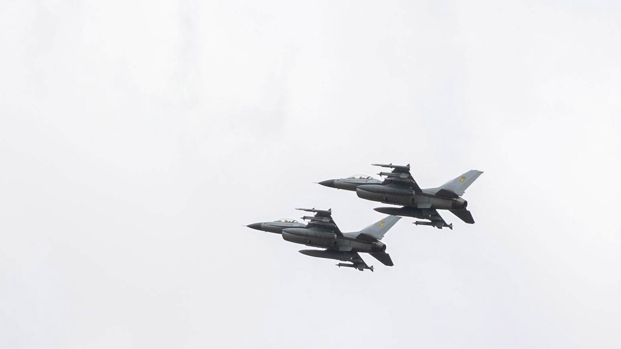 F-16 de la Fuerza Aérea de Ucrania