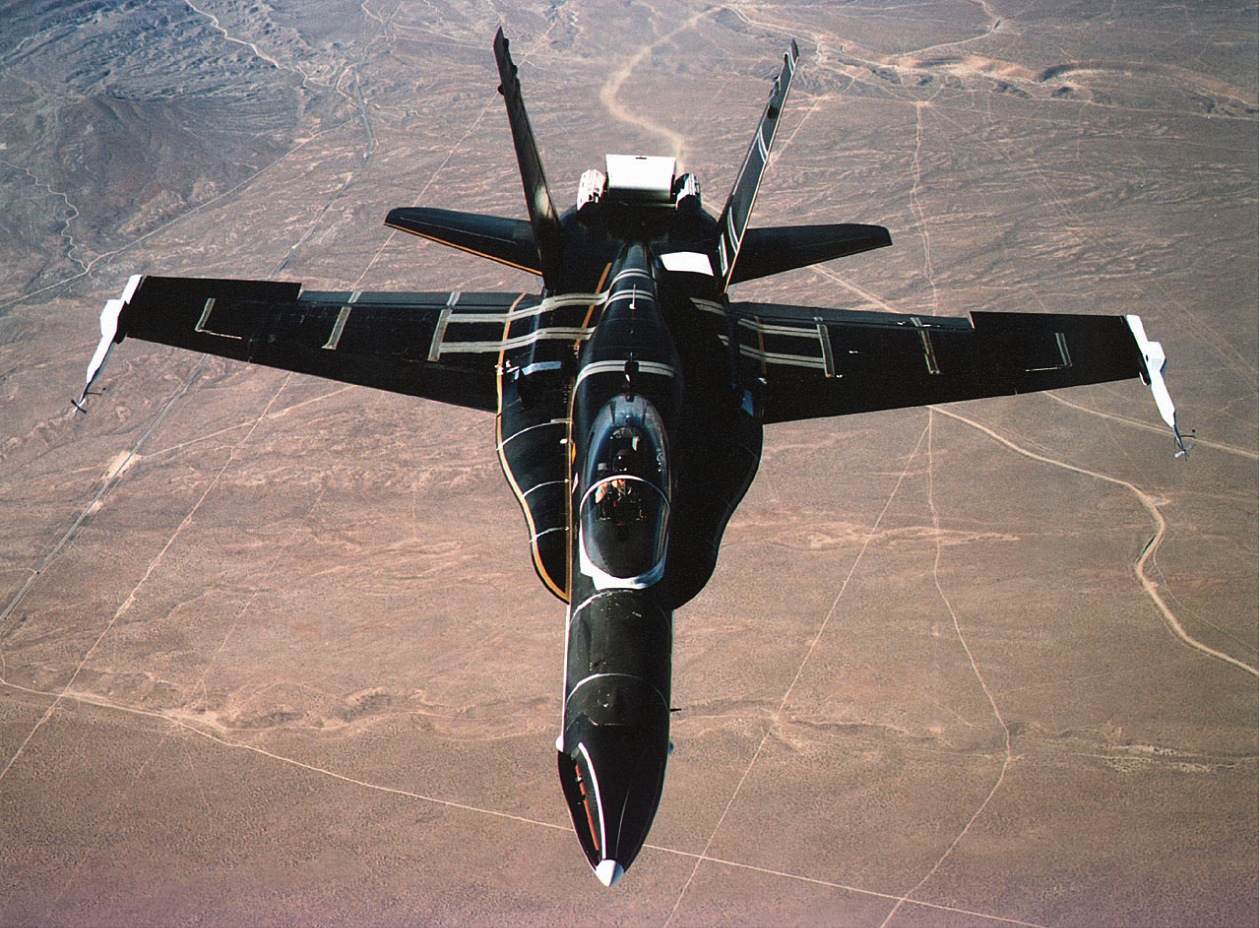 F-18 HARV (High Alpha Research Vehicle) de la NASA