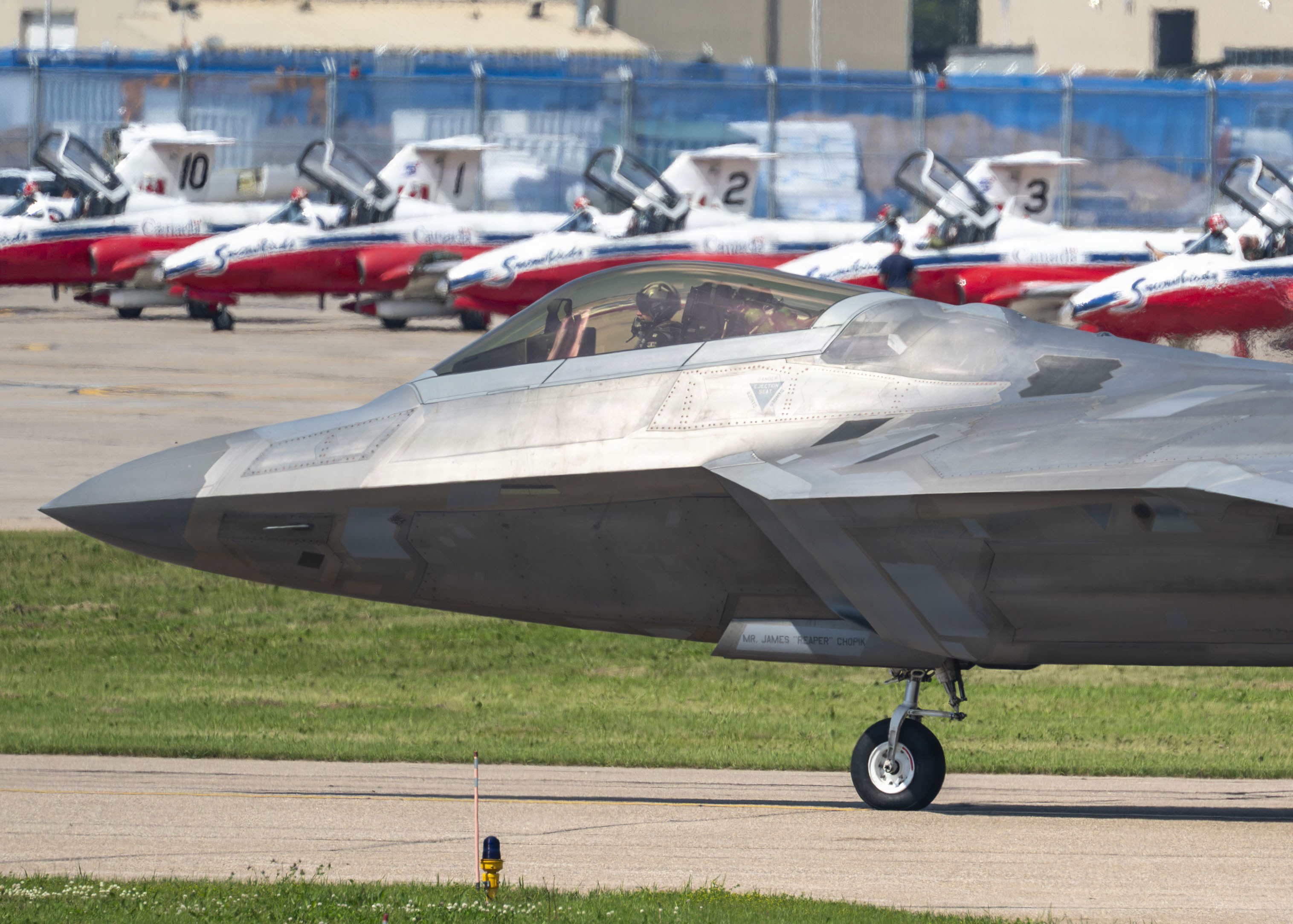 F-22 Raptor en el Cold Lake Airshow