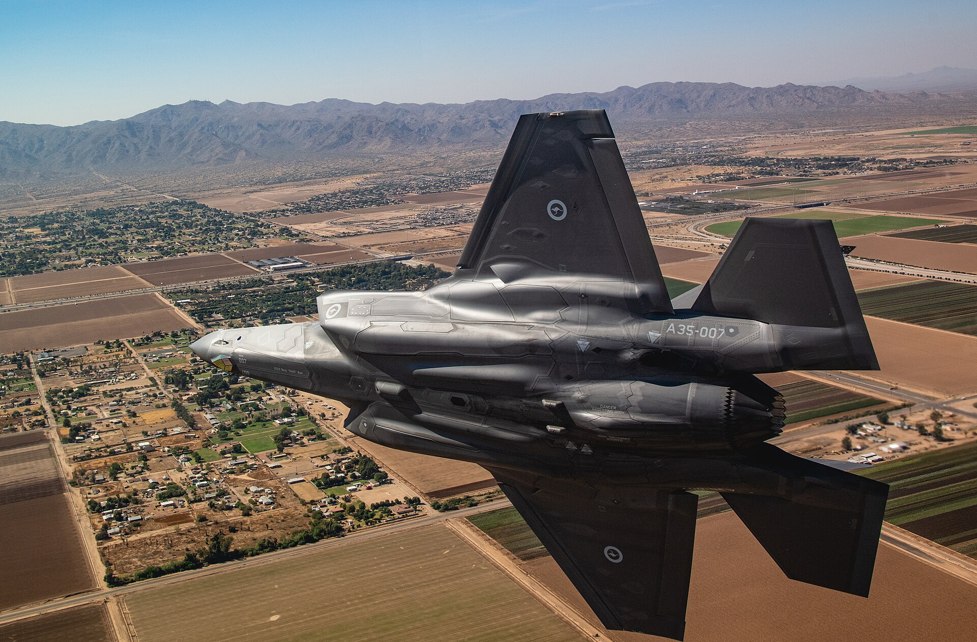 F-35A Lightning II — A35-007 en octubre de 2020