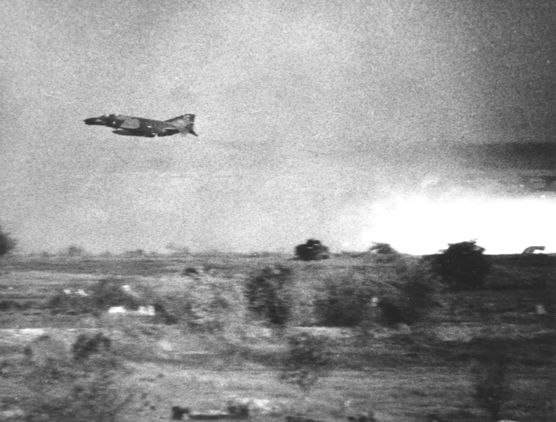 F-4C Phantom II del 557.º Escuadrón de Caza Táctico sobre Vietnam, en 1969
