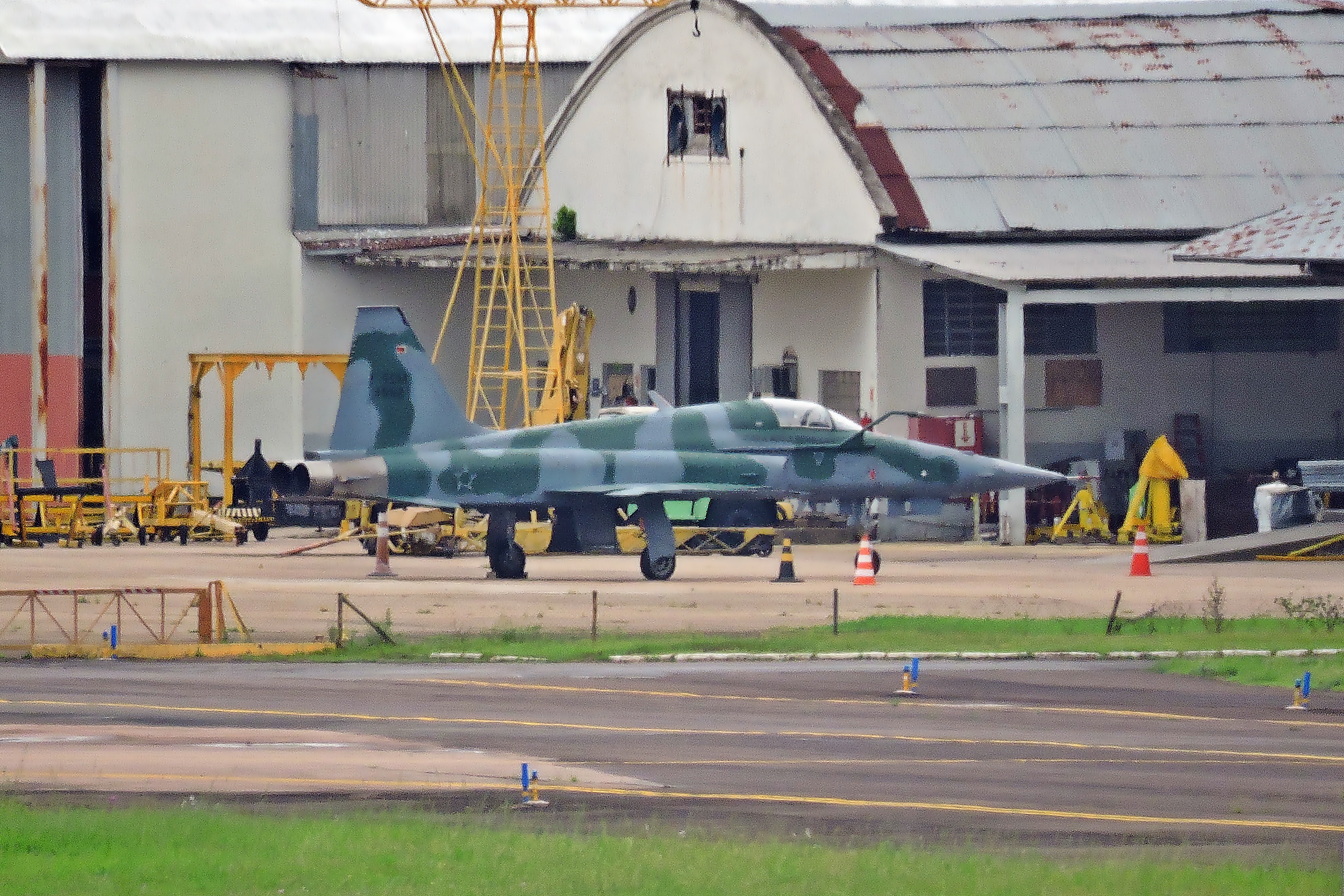 F-5EM FAB en la base aérea de Porto Alegre (SBPA)