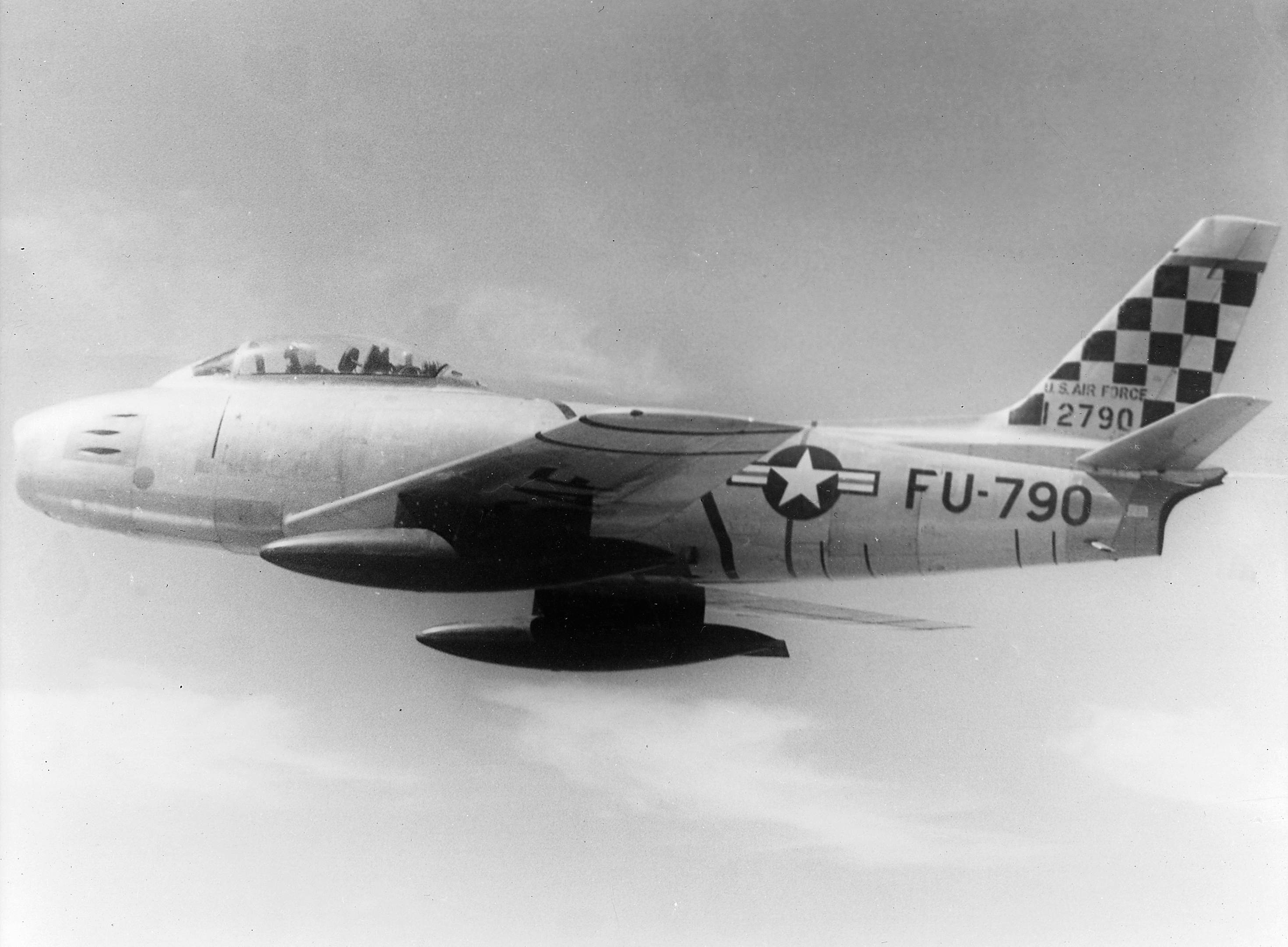 F-86E 51st FW over Korea Sep 1952