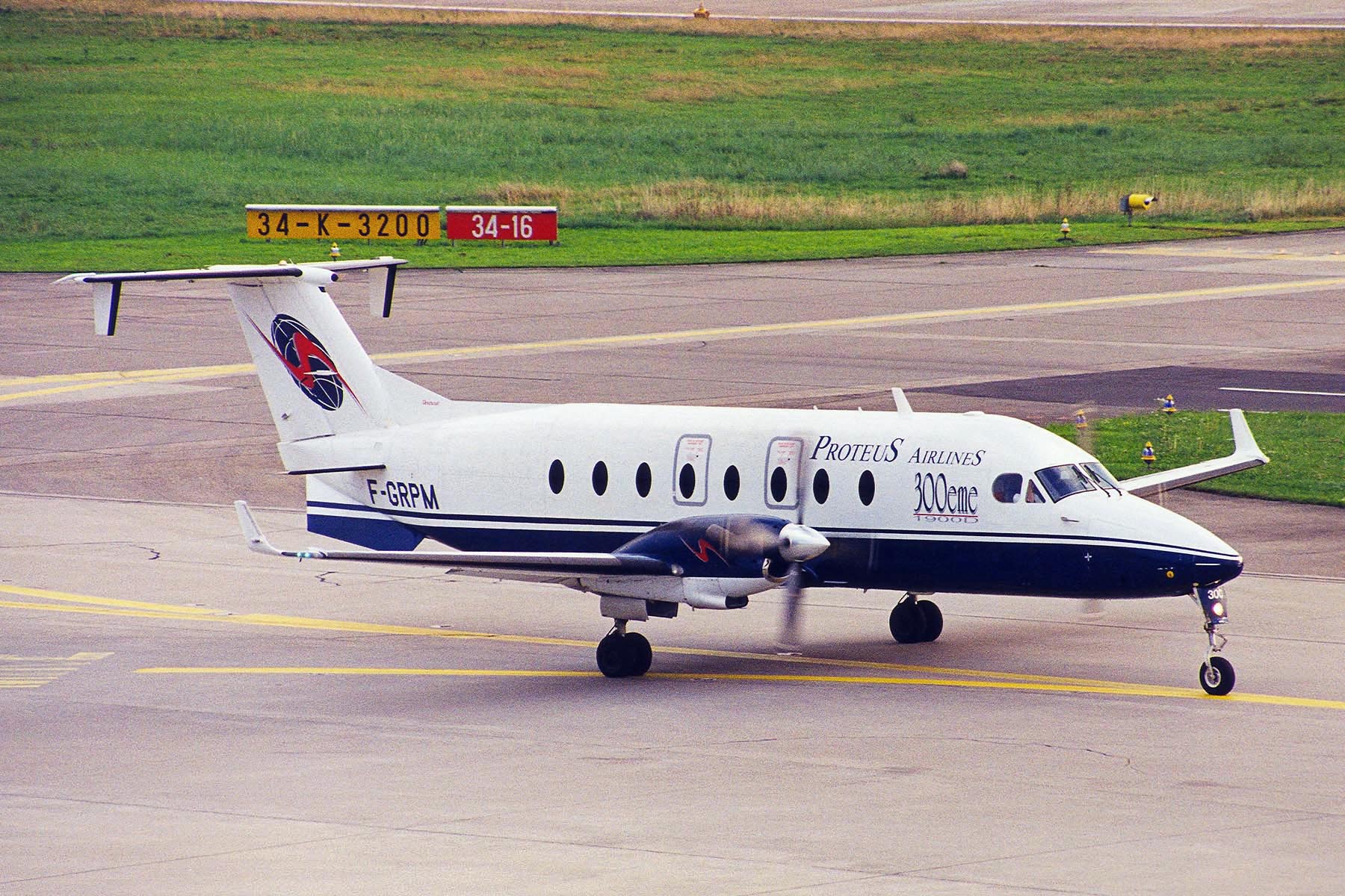 F GRPM B 1900D Proteus ZRH 27AUG99