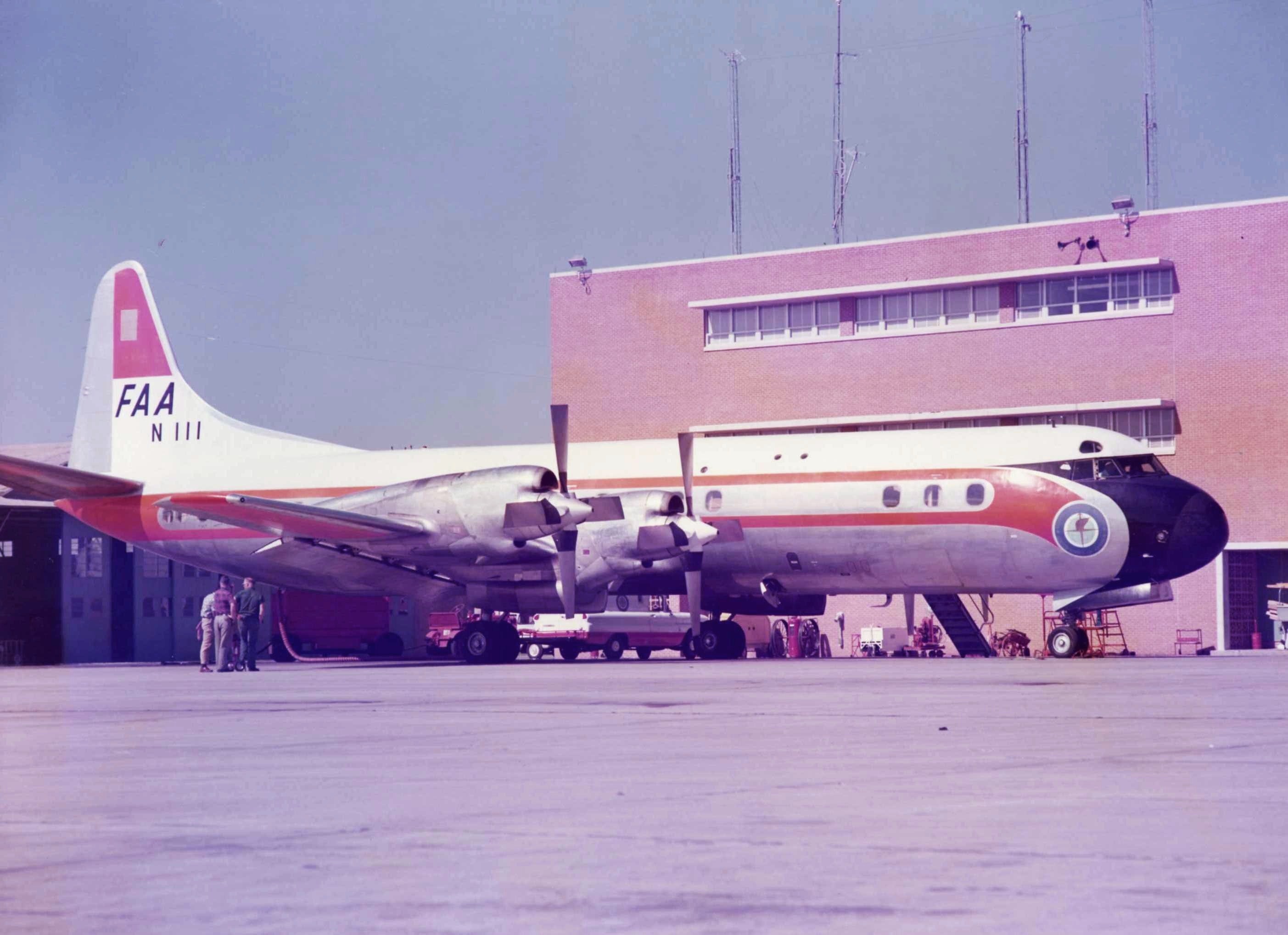 FAA Lockheed L-188 Electra N111 63-0774D