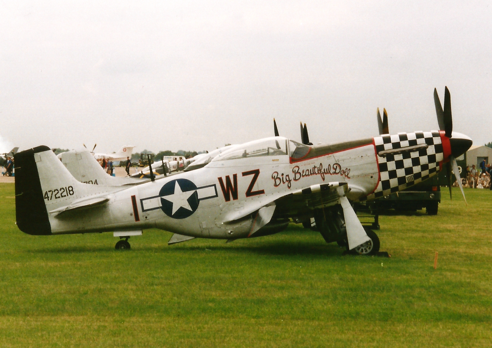 FAIRFORD 18 JULY 2004 CAC-18 MK22 MUSTANG G HAEC 44-72218