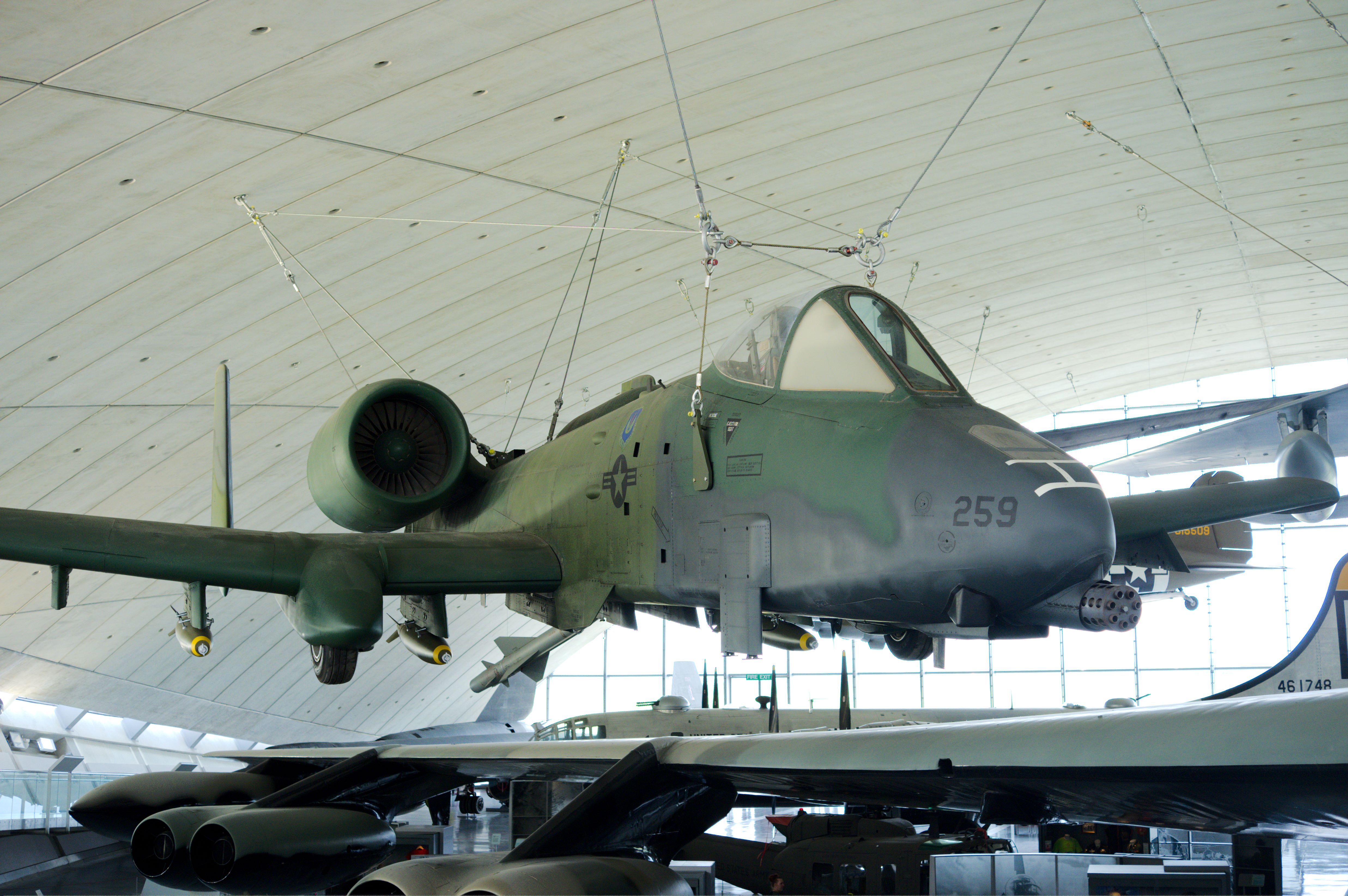 Fairchild Republic A-10 Thunderbolt II in flight