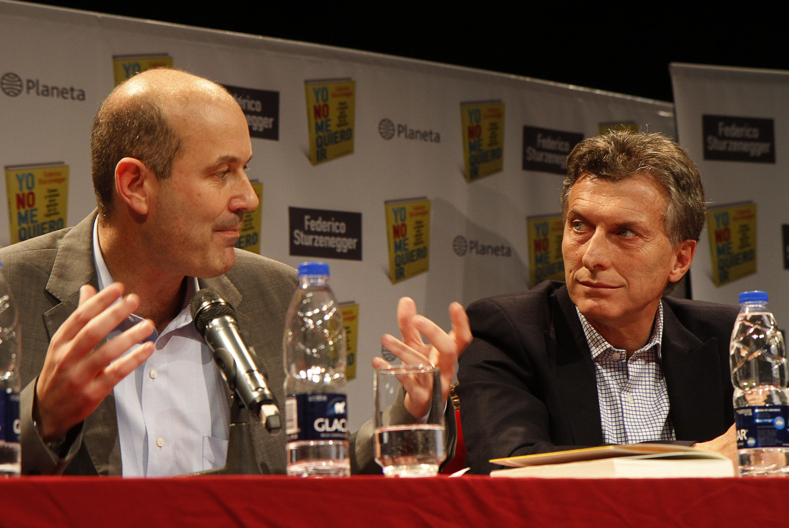 Federico Sturzenegger und Mauricio Macri