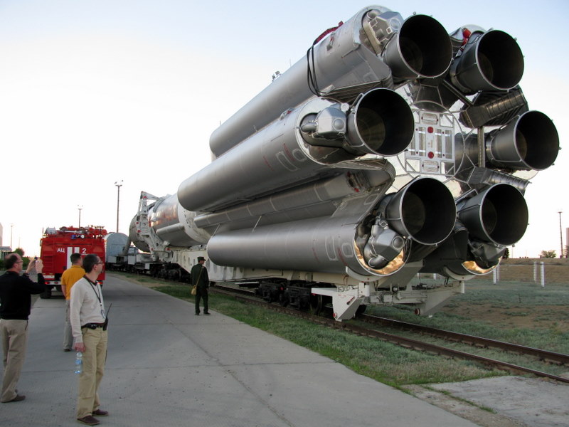 Primera etapa de un cohete Proton-M