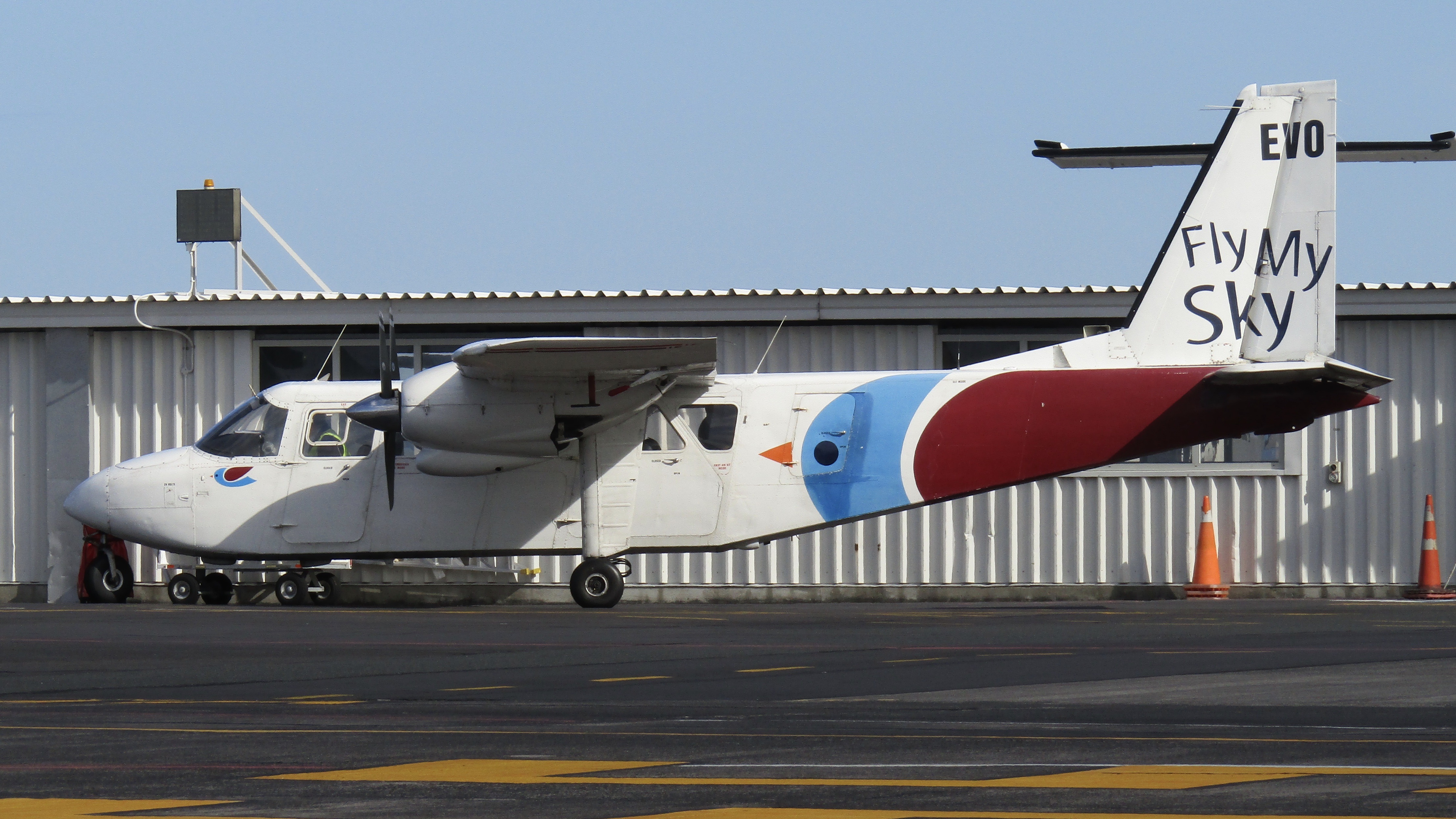 Fly My Sky Britten-Norman BN-2B-26 Islander ZK-EVO Auckland