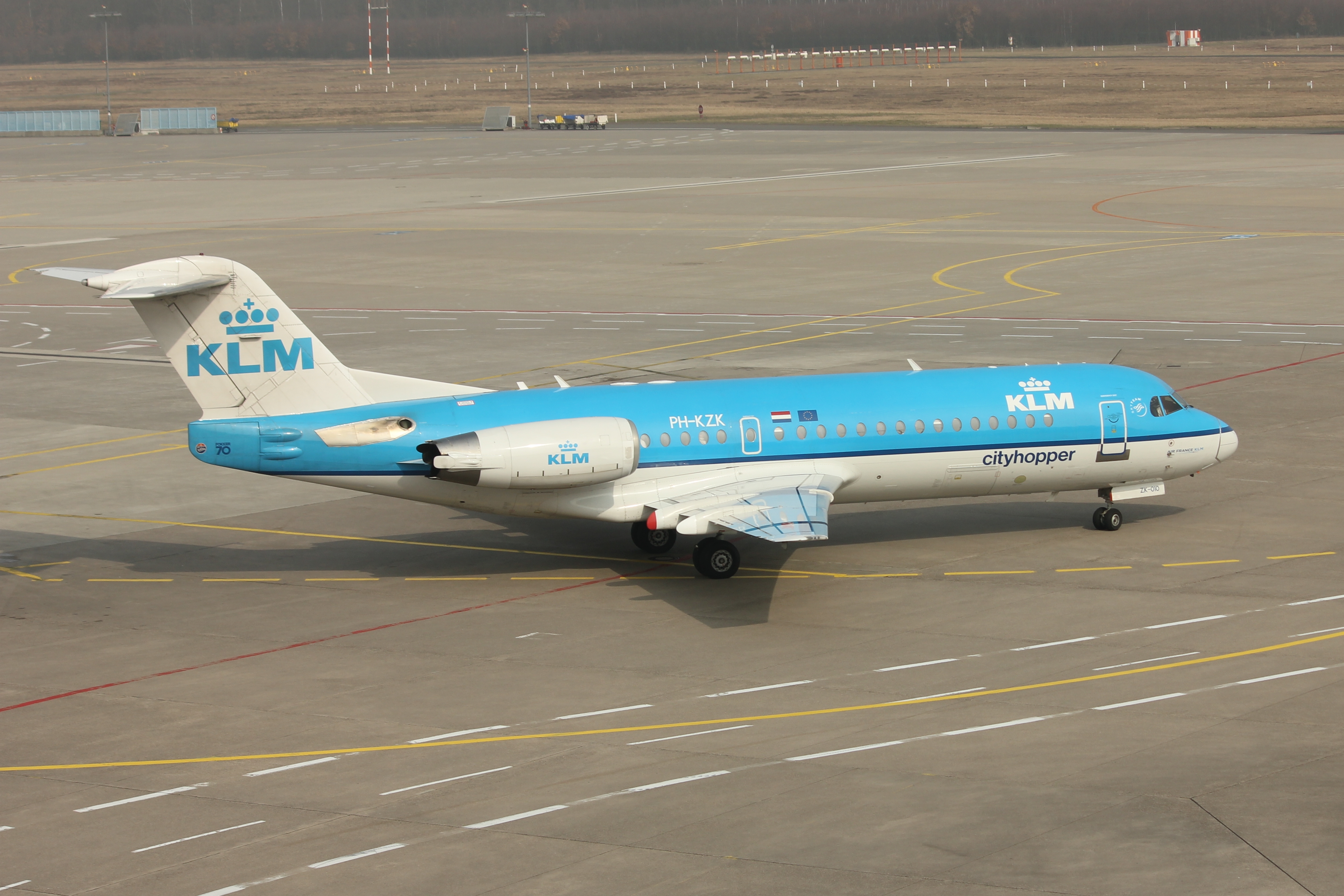 Fokker 70 PH KZK - KLM F70 PH KZK