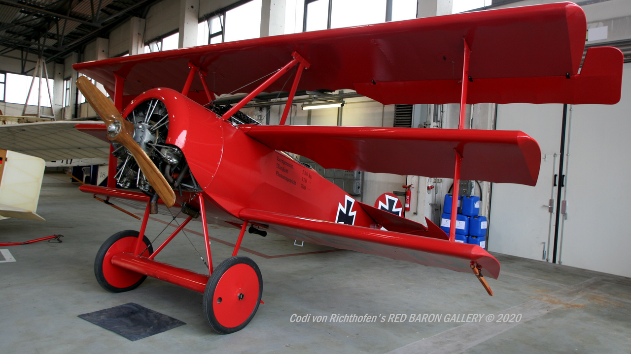 Fokker Dr I del Museo della Luftwaffe di Berlino-Gatow (riproduzione museale)
