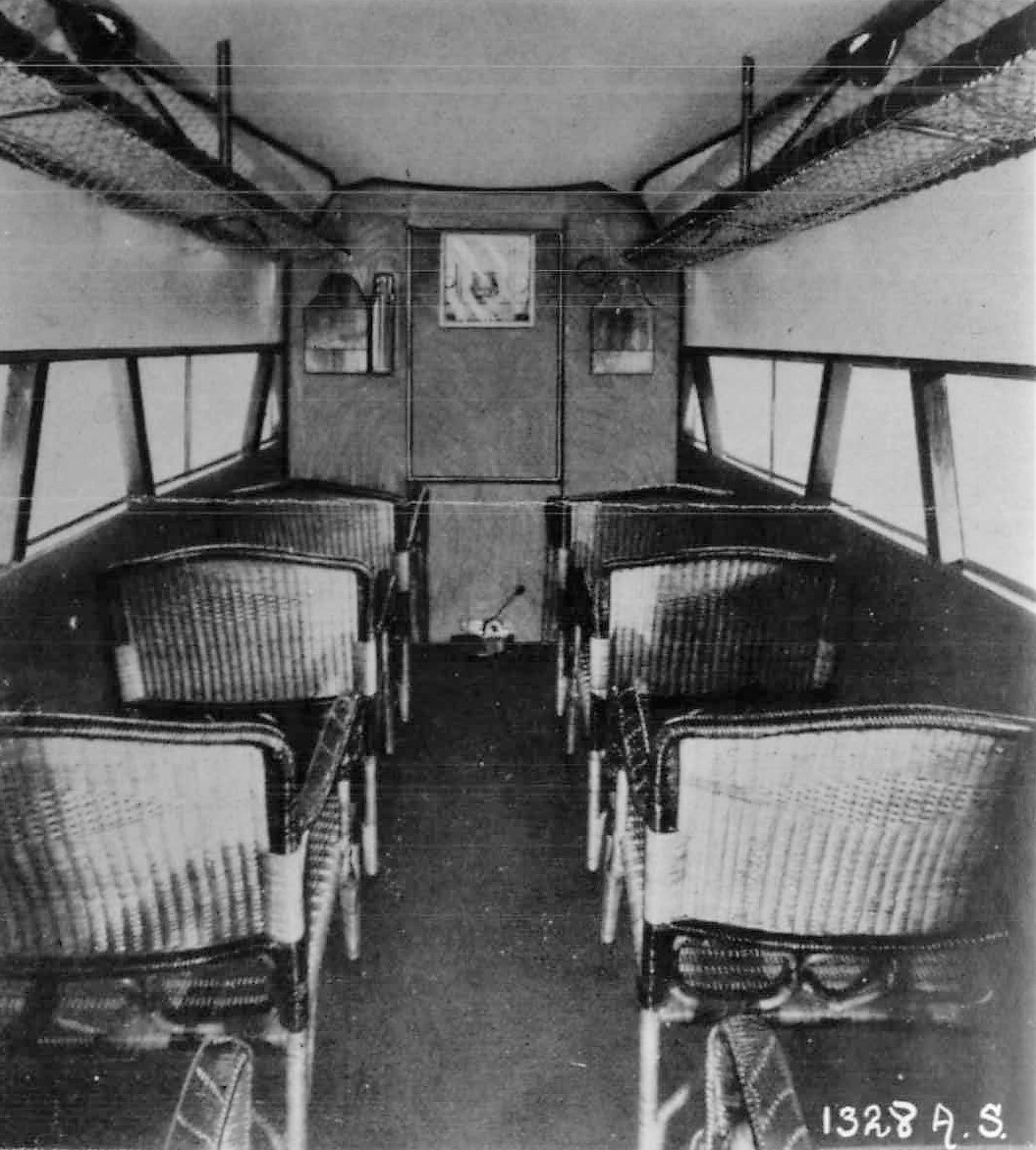 Fokker F.VII interior photo NACA Aircraft Circular No.74