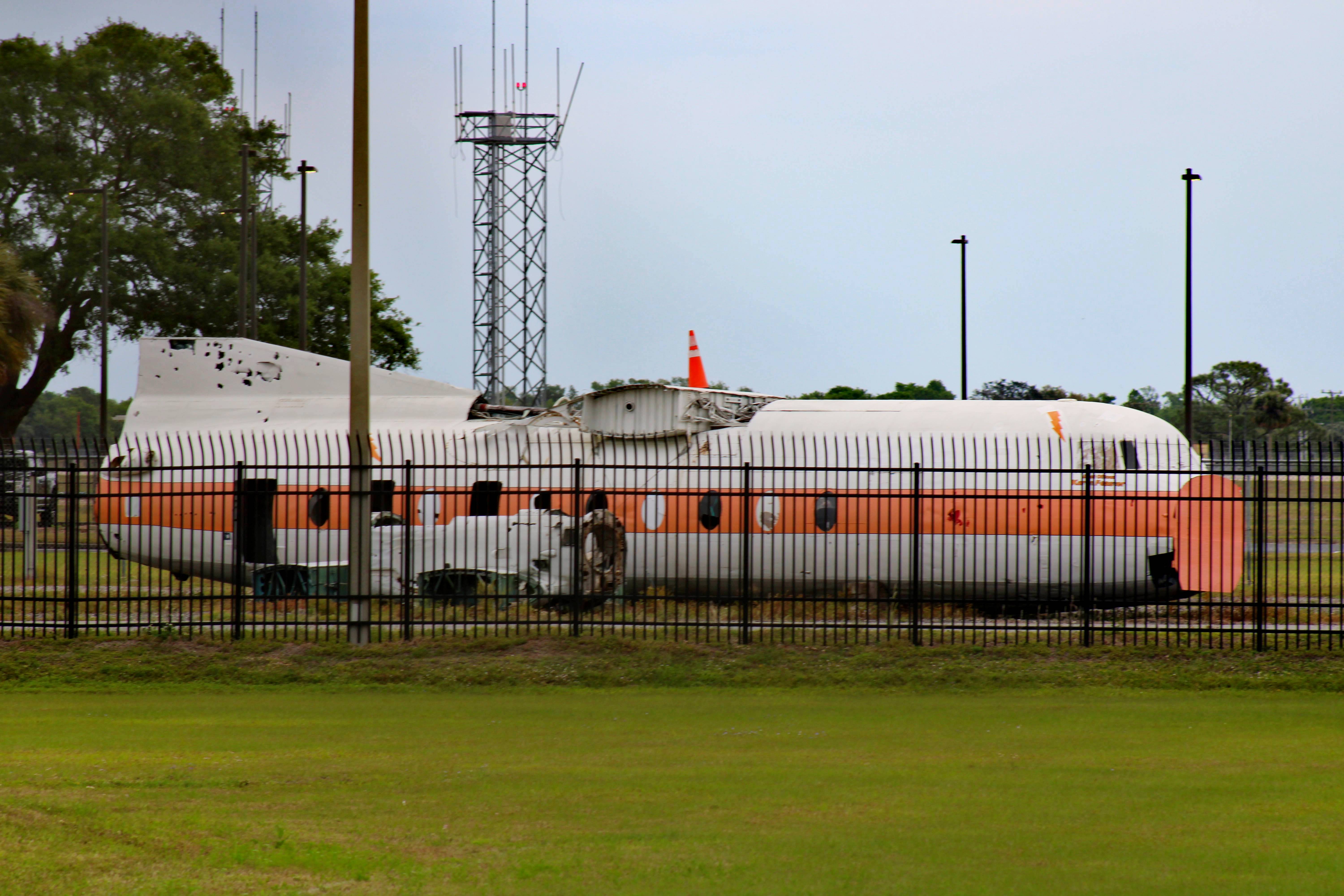 Fokker F27-200 Friendship fuselage (N278MA, cn 10280) (3-18-2023)