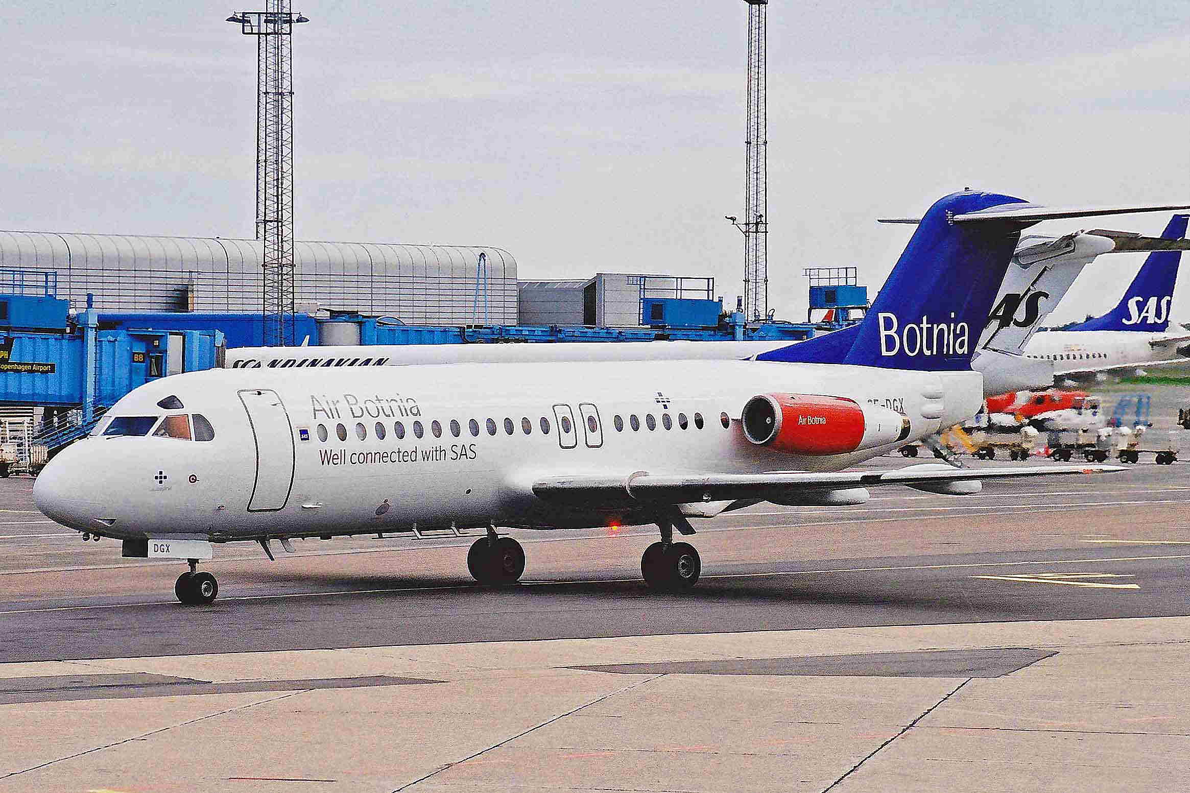 Fokker F28 Mk 4000 — SE DGX F 28-4000 Air Botnia CPH 16AUG00