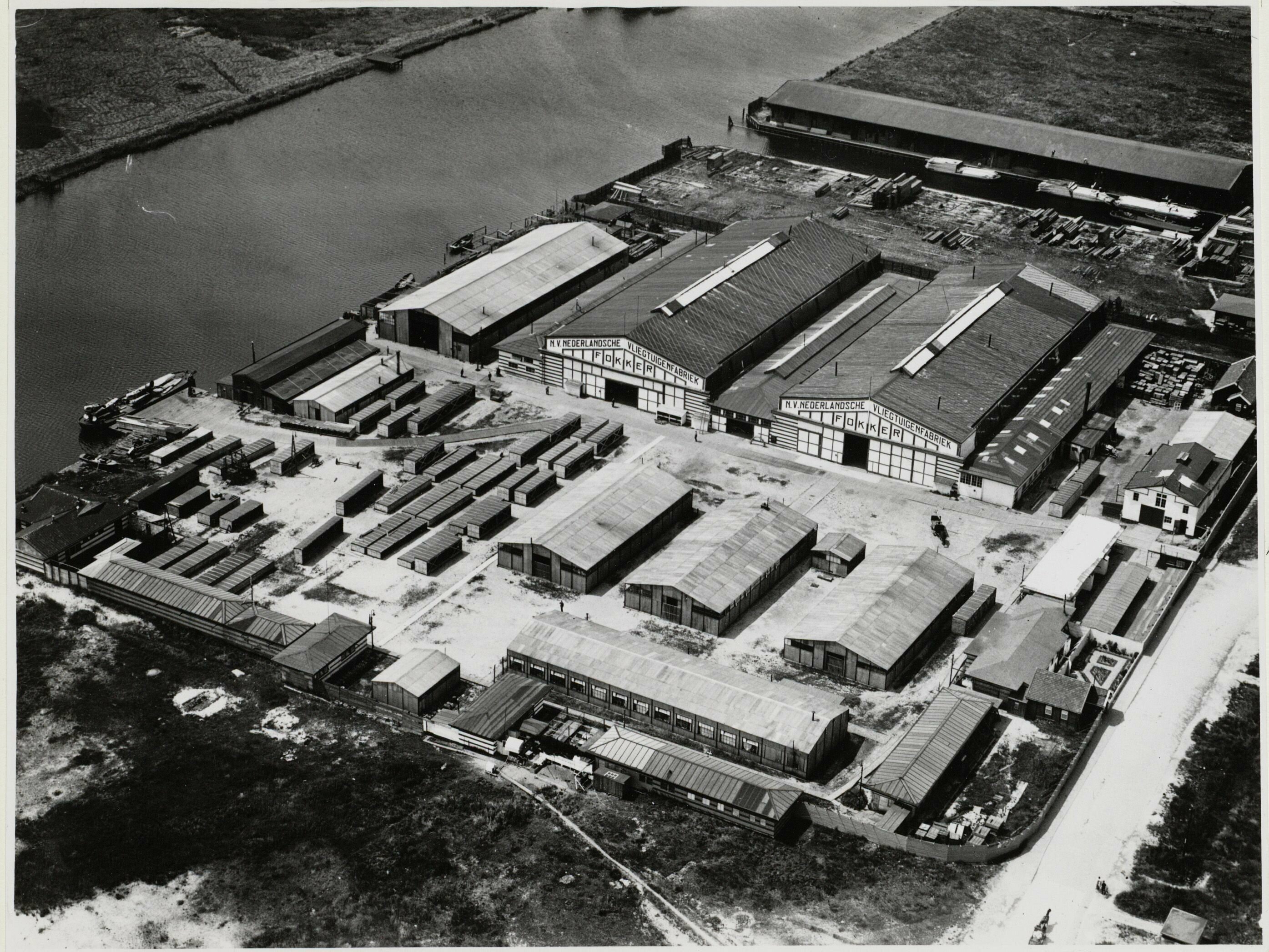 Usine Fokker à Amsterdam-Nord