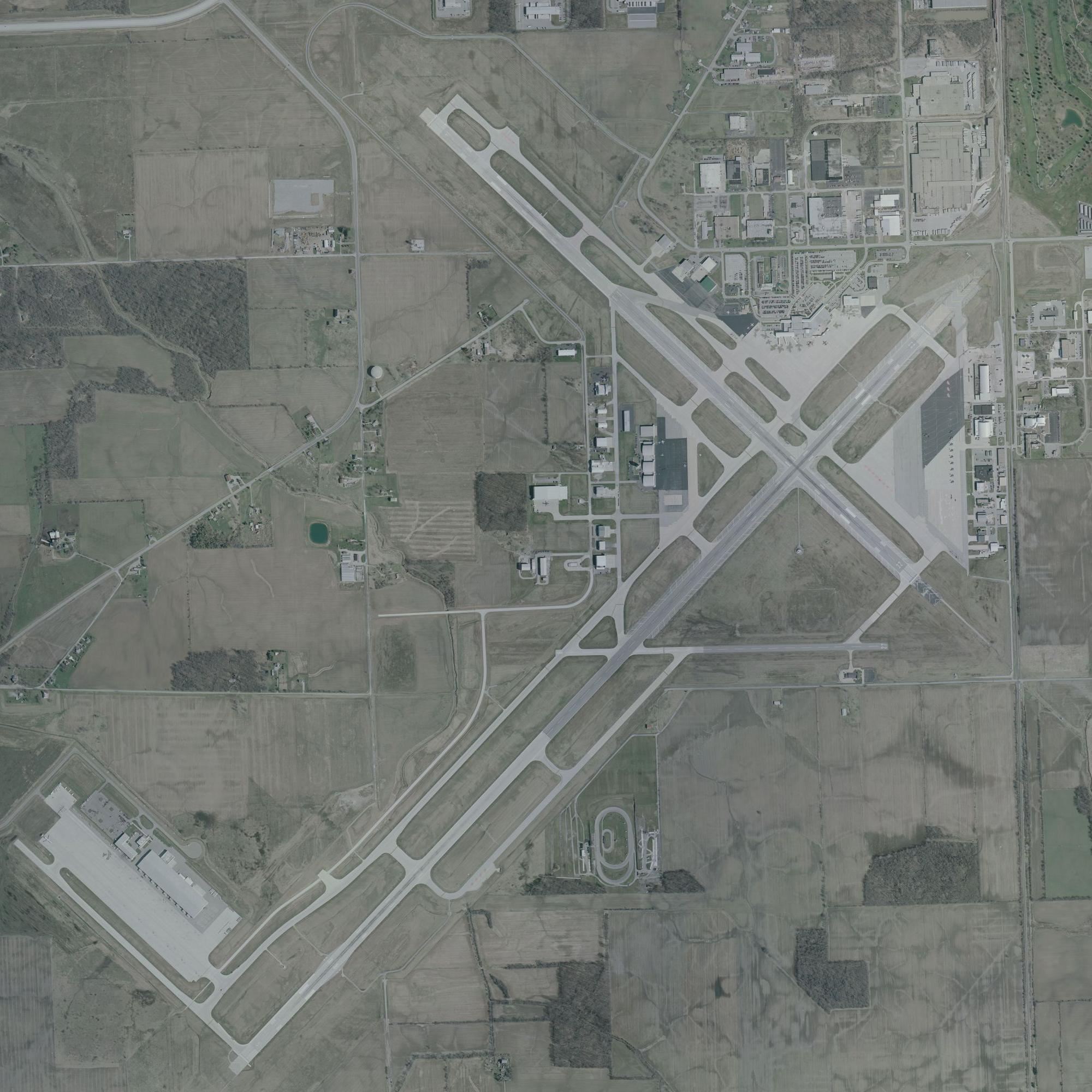 Fort Wayne International Airport - USGS 10 April 2002
