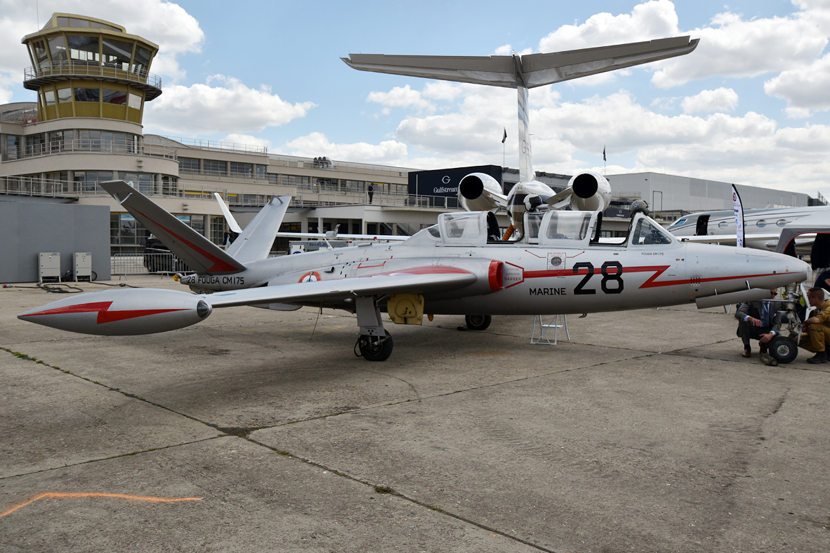 Fouga CM-175 Zéphyr F AZPF "Cocardes Marine