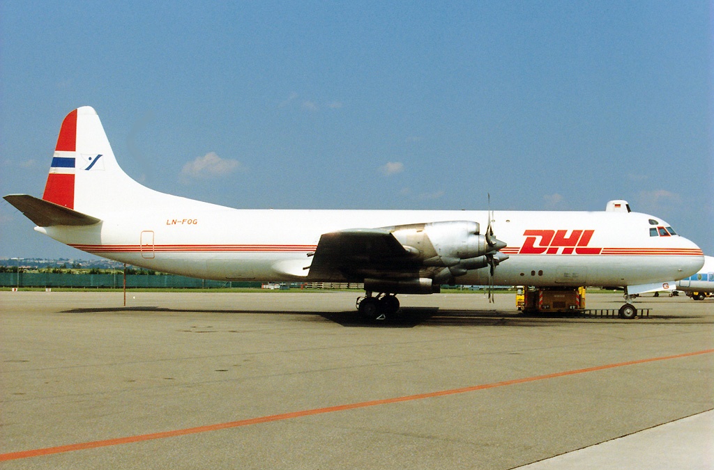 Fred Olsen DHL Lockheed L-188AF