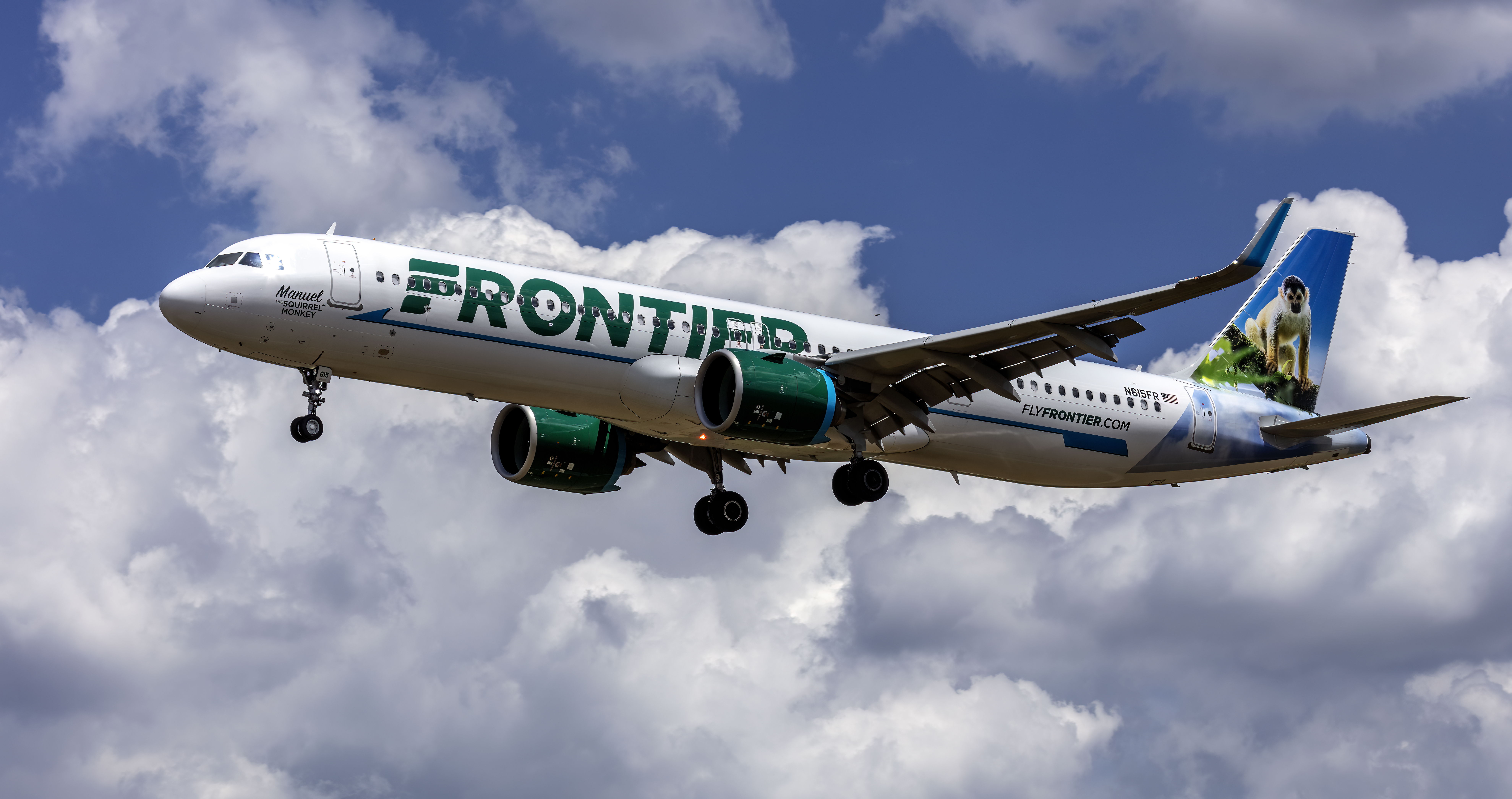 Frontier Airbus A321 N615FR BWI MD1