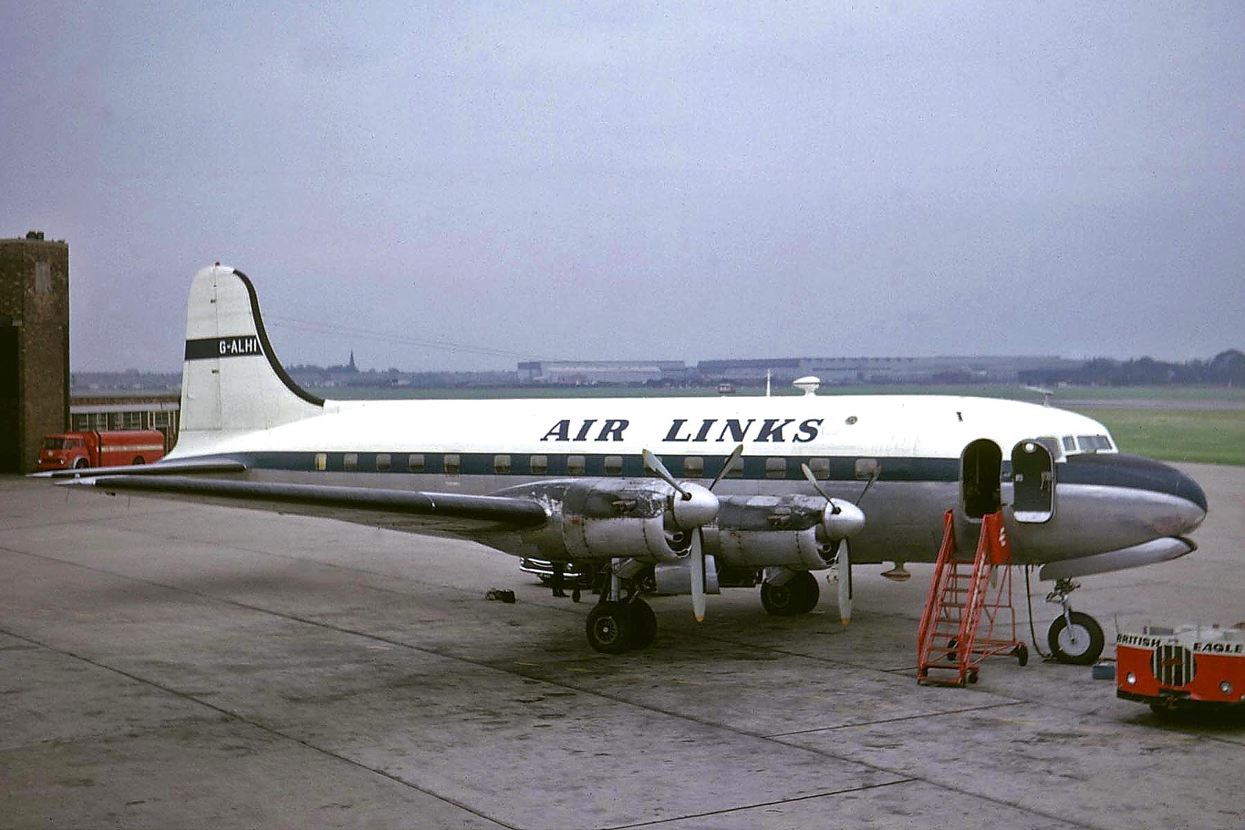 G ALHI Canadair C-4 Argonaut, Air Links, Liverpool, 3 Sep 1965