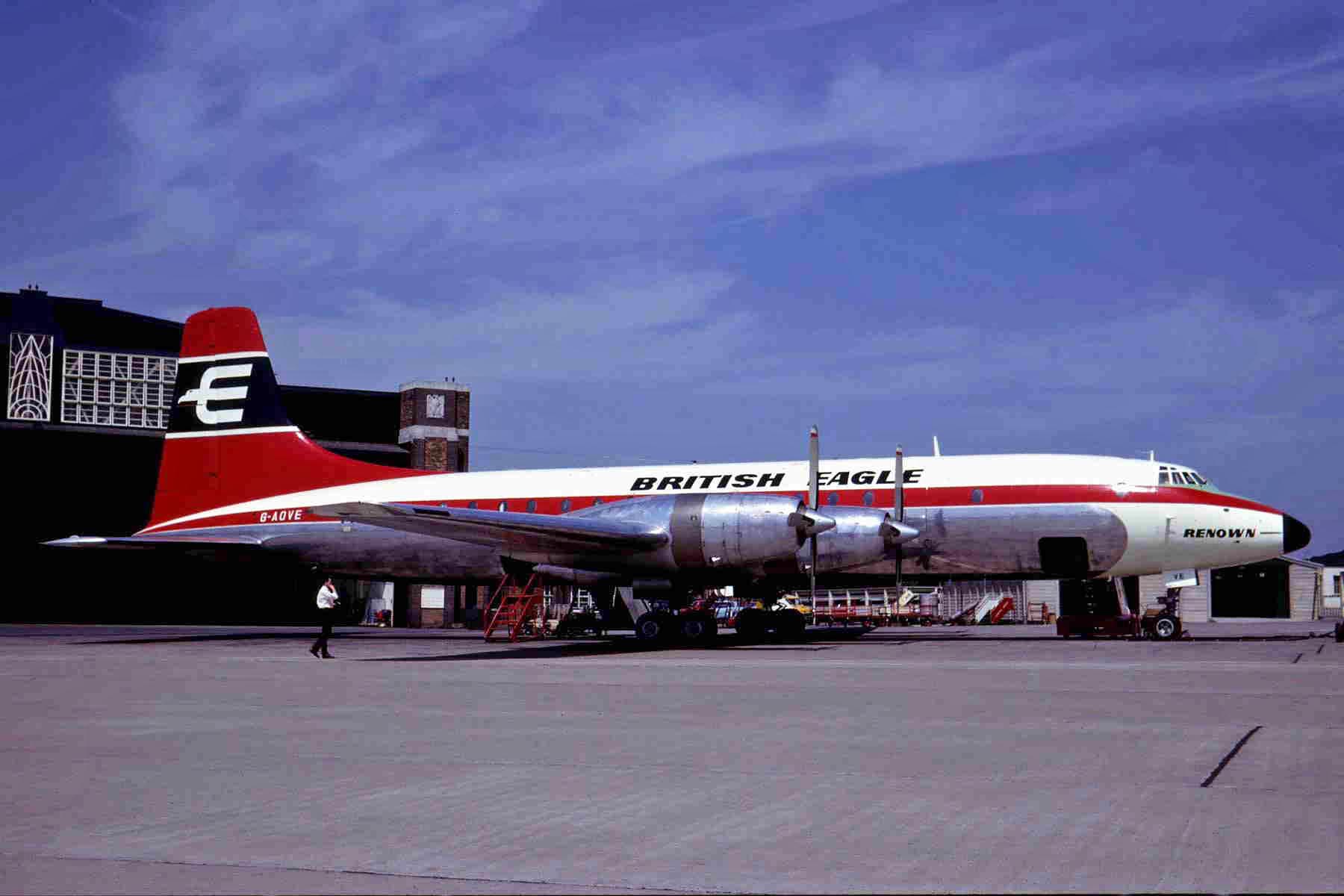G AOVE B 175 Britannia 312 British Eagle LPL 12MAY65