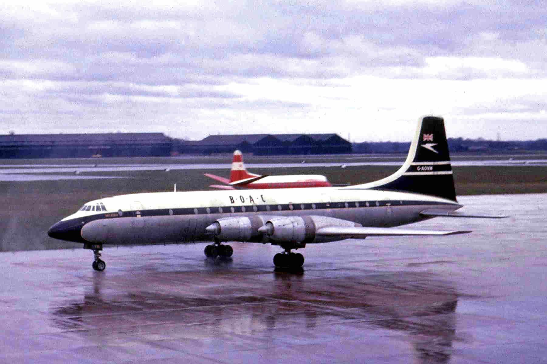 G AOVM 1 Britannia 312 BOAC MAN 14APR63
