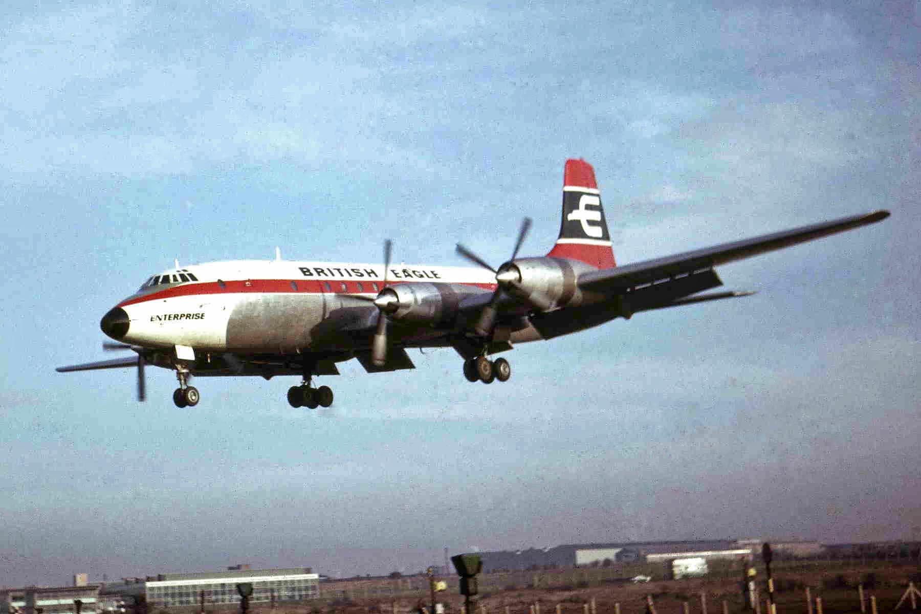 G AOVT 1 Britannia 312 British Eagle 1 LPL 01JAN64