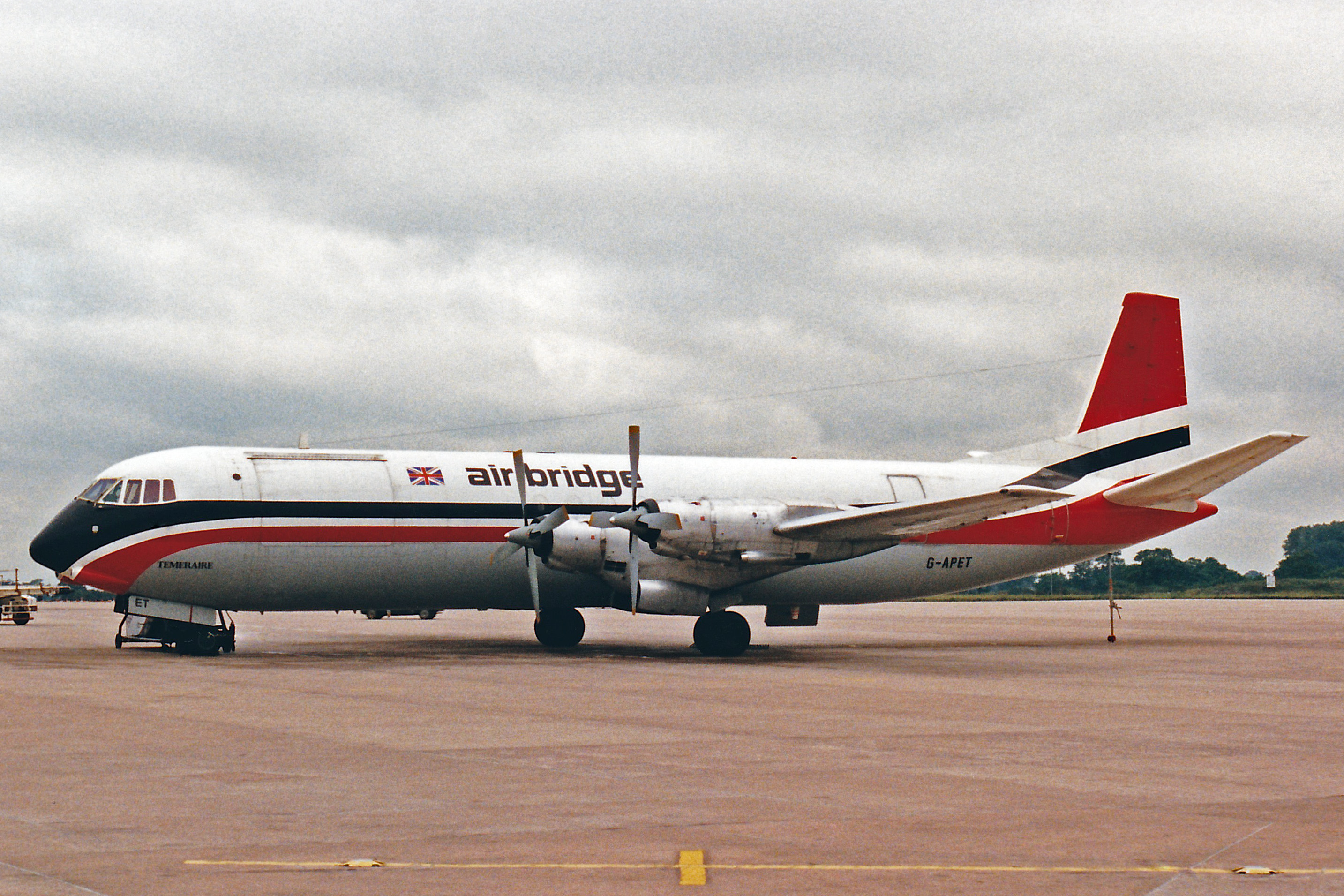 G APET Vickers V 953(F) Vanguard Air Bridge Carriers MAN SEP87