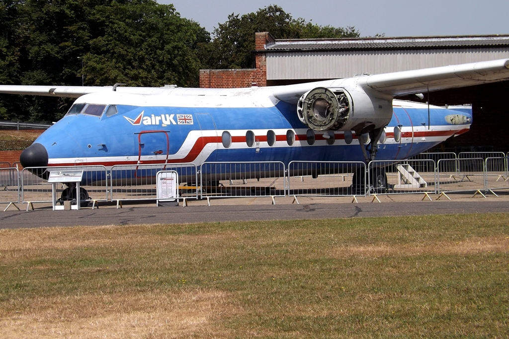 G APWJ Handley Page Herald, Air UK