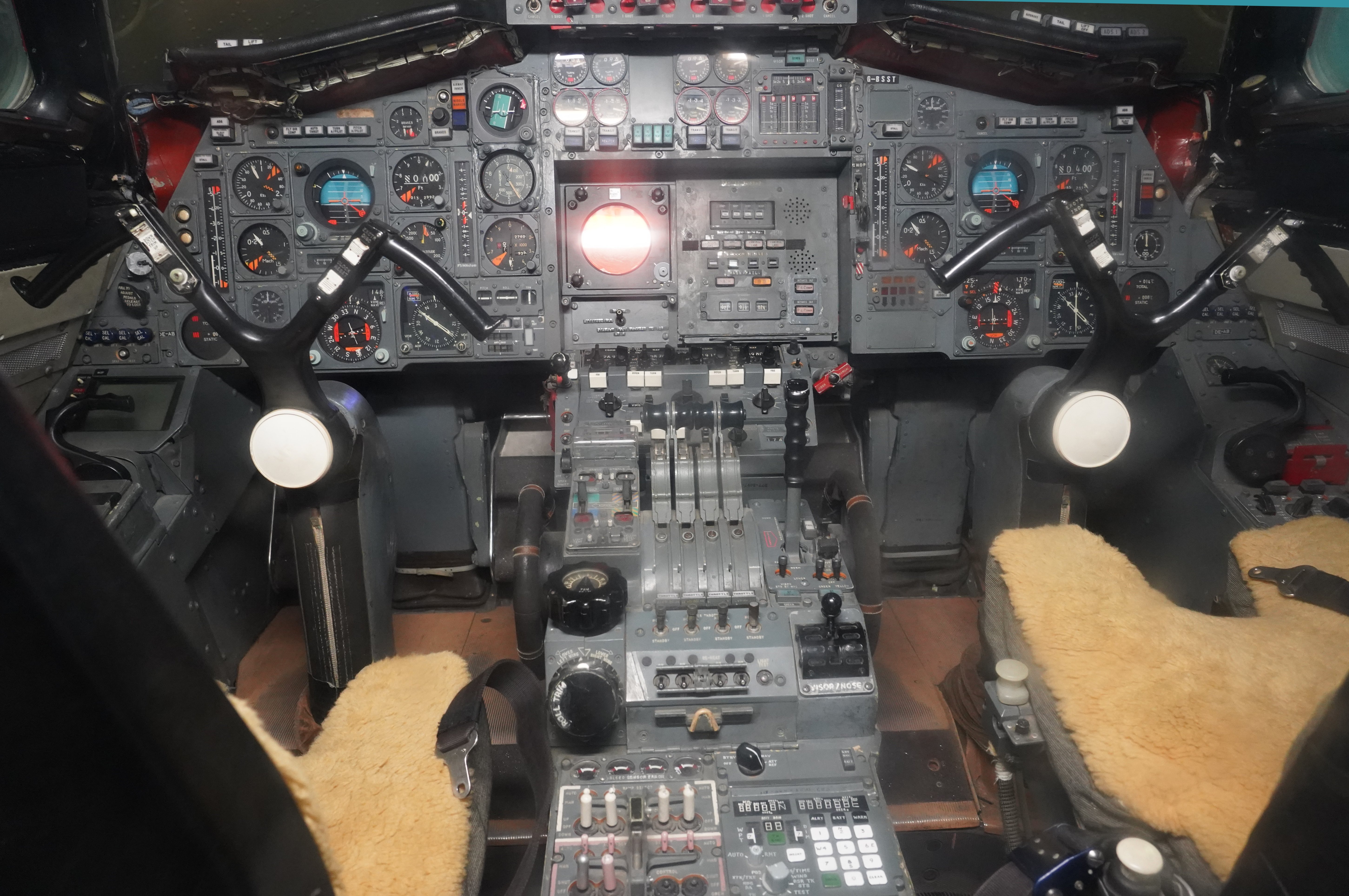 G BSST BAC Concorde 002 Cockpit
